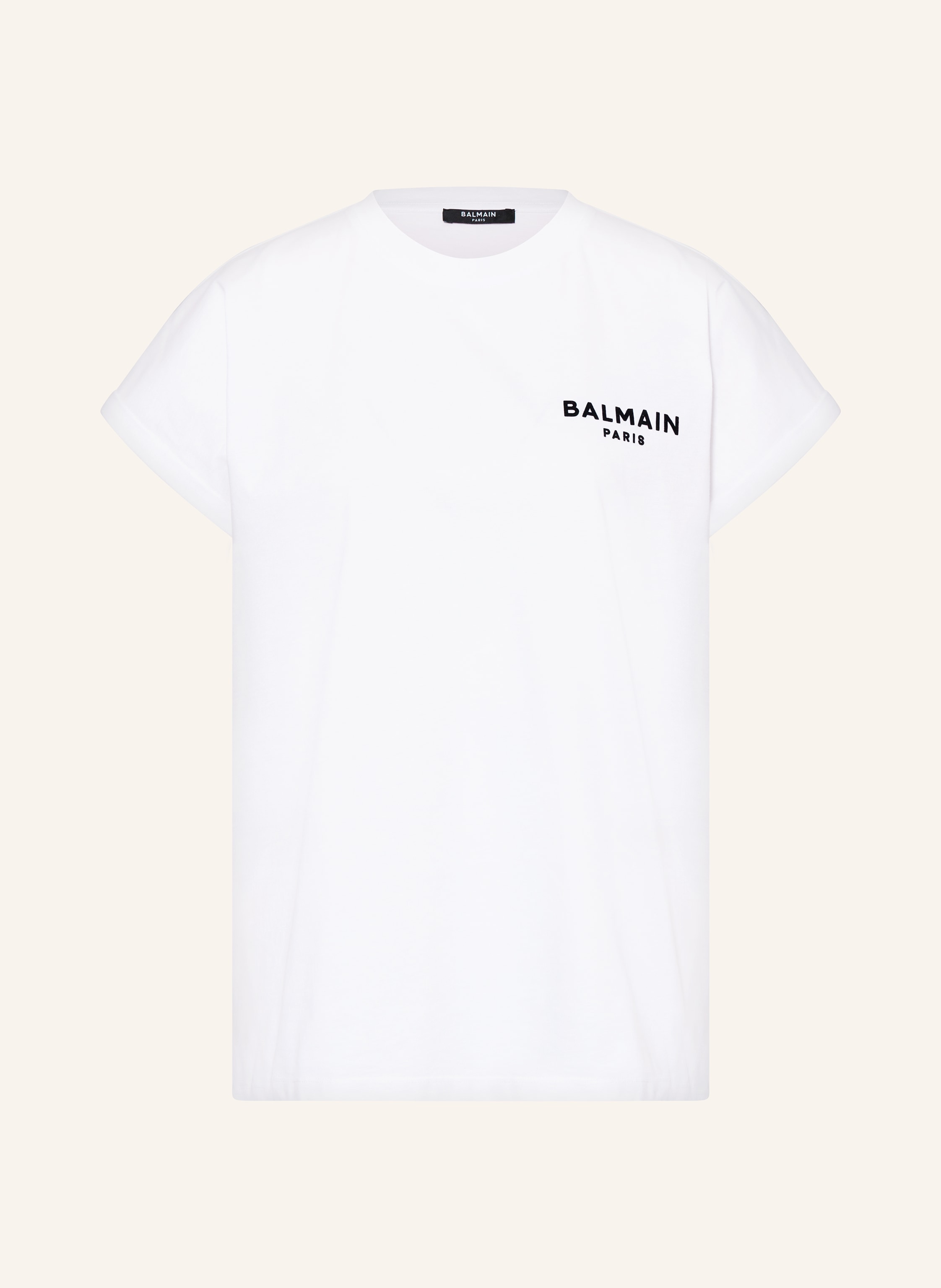 balmain knit bodysuit | BALMAIN T-shirt in white