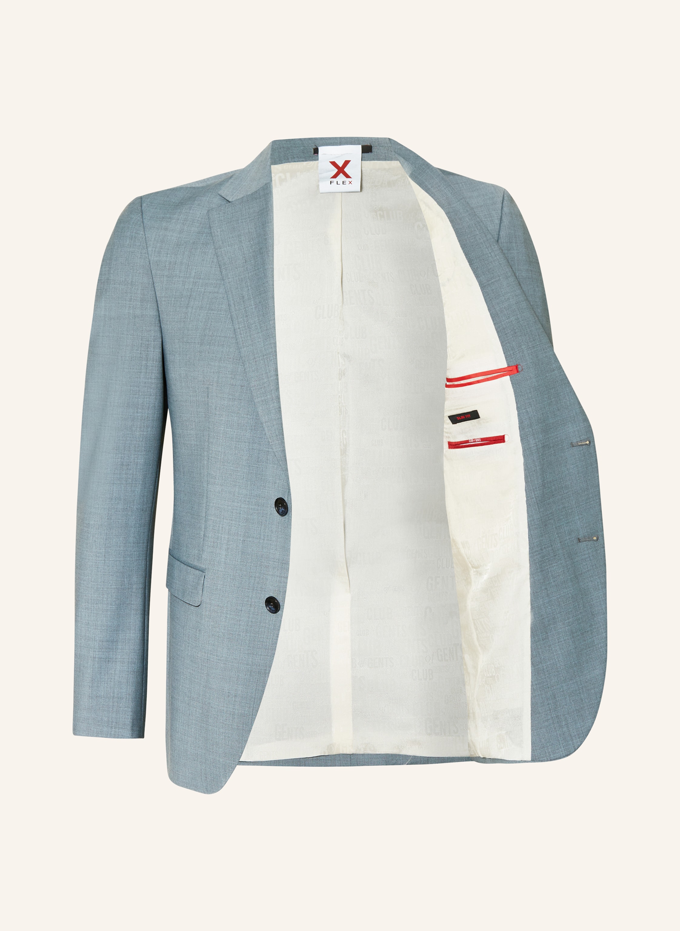 Thumbnail - Cg - Club Of Gents Anzugsakko Cg Caden Slim Fit blau