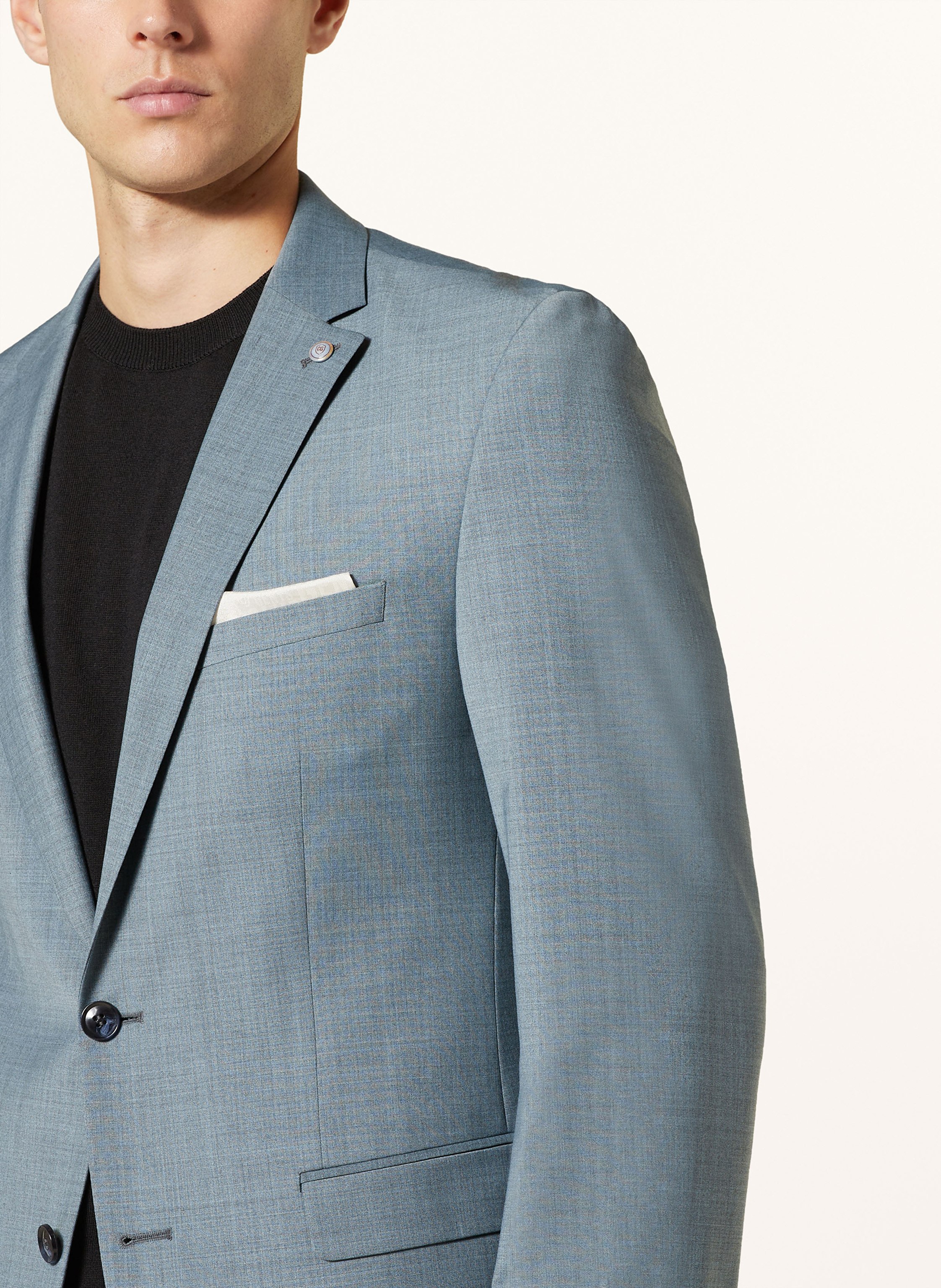 Thumbnail - Cg - Club Of Gents Anzugsakko Cg Caden Slim Fit blau