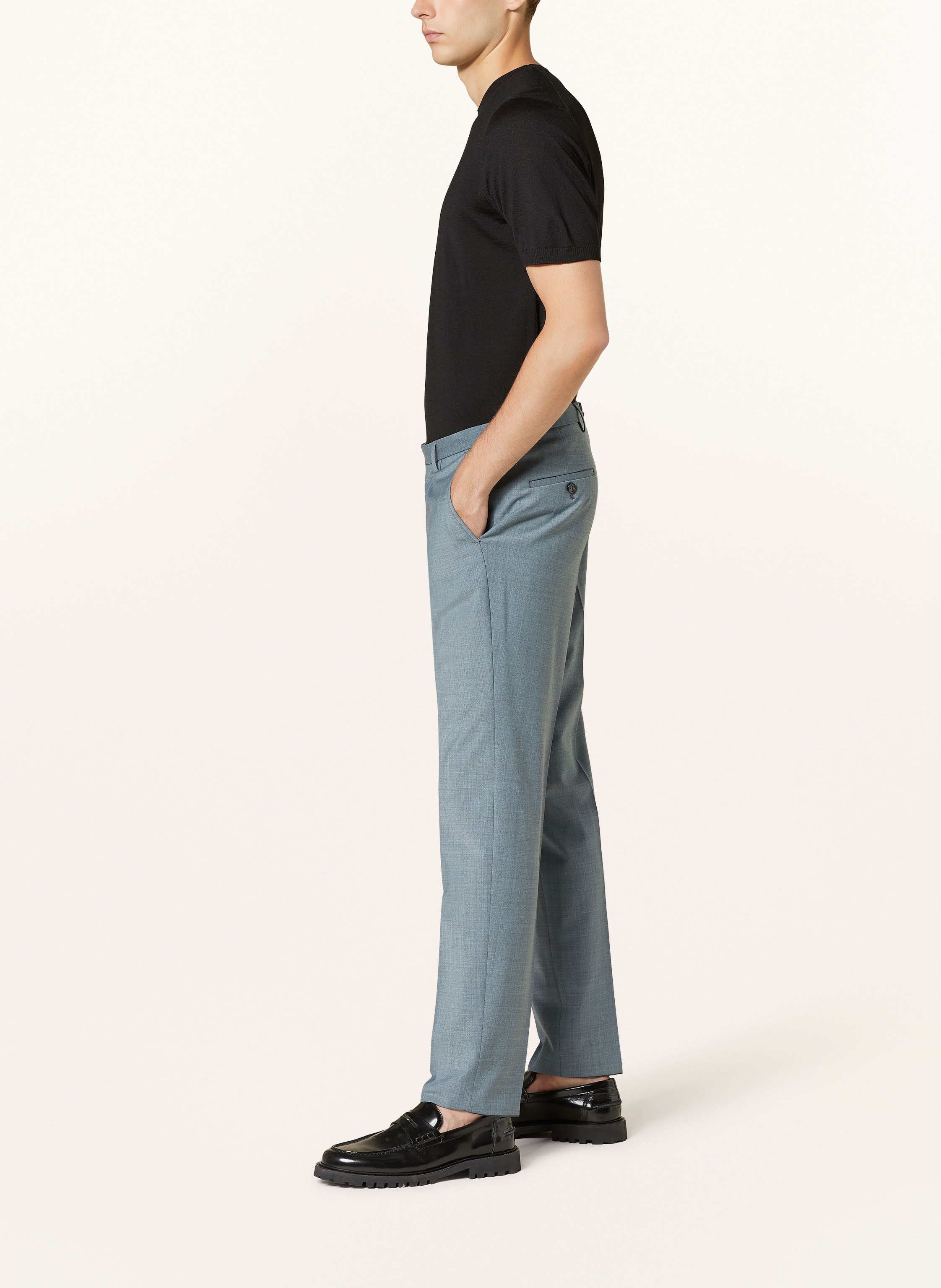 Thumbnail - Cg - Club Of Gents Anzughose Cg Cedric Slim Fit blau