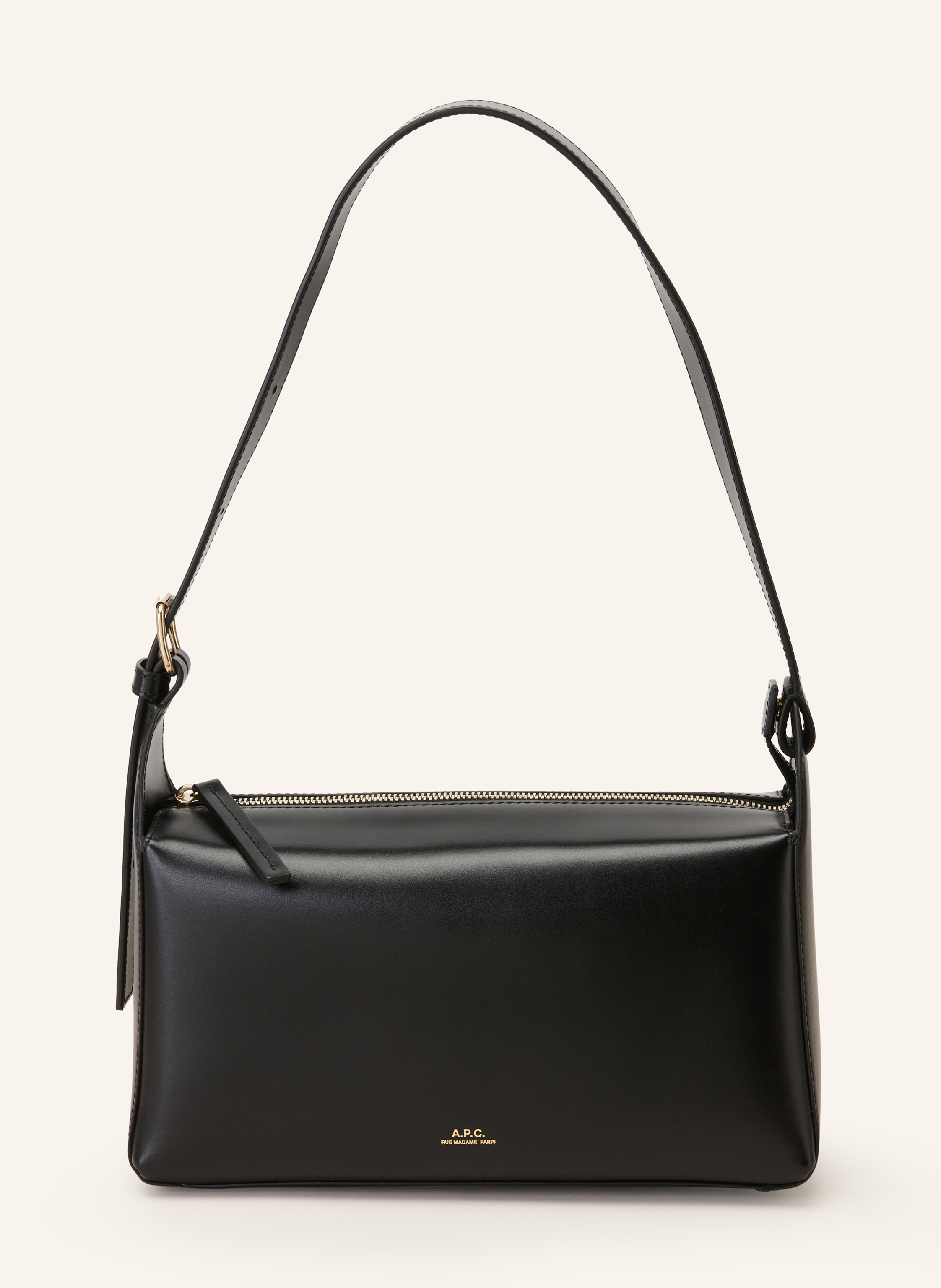 Apc leather shoulder bag outlet