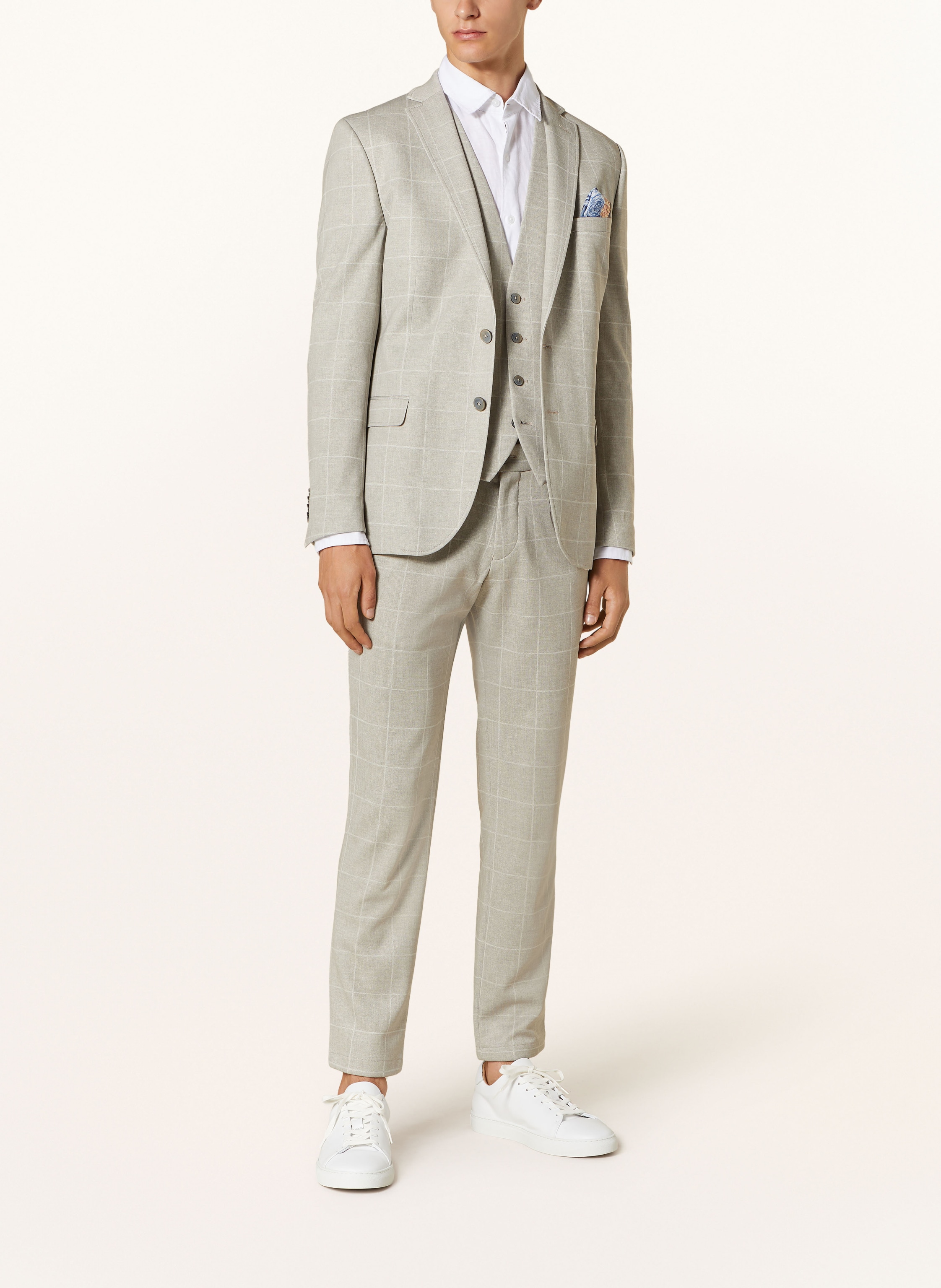 Thumbnail - Paul Anzugweste Slim Fit beige