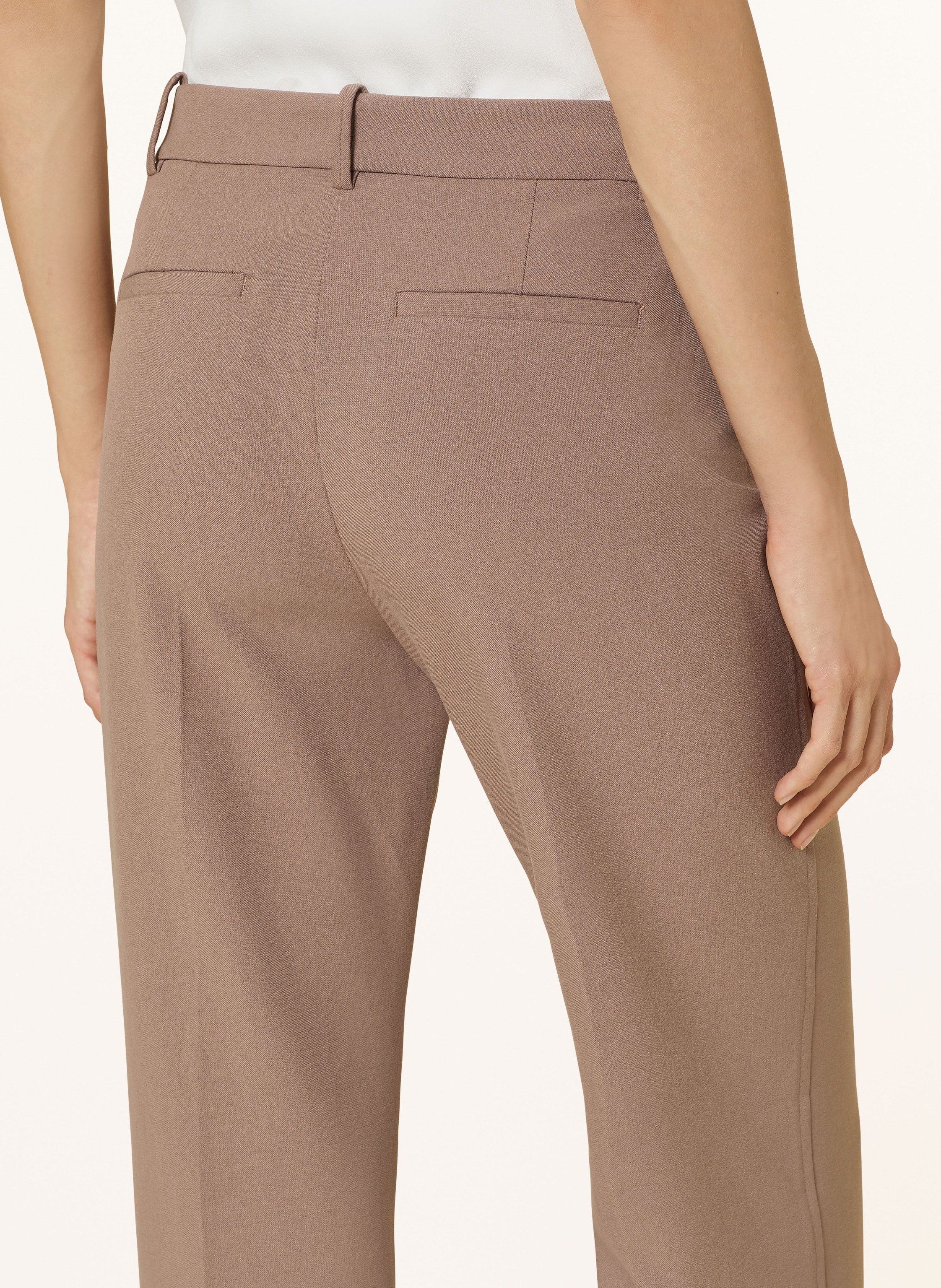 Thumbnail - Reiss Bootcut-Hose Claude rosa