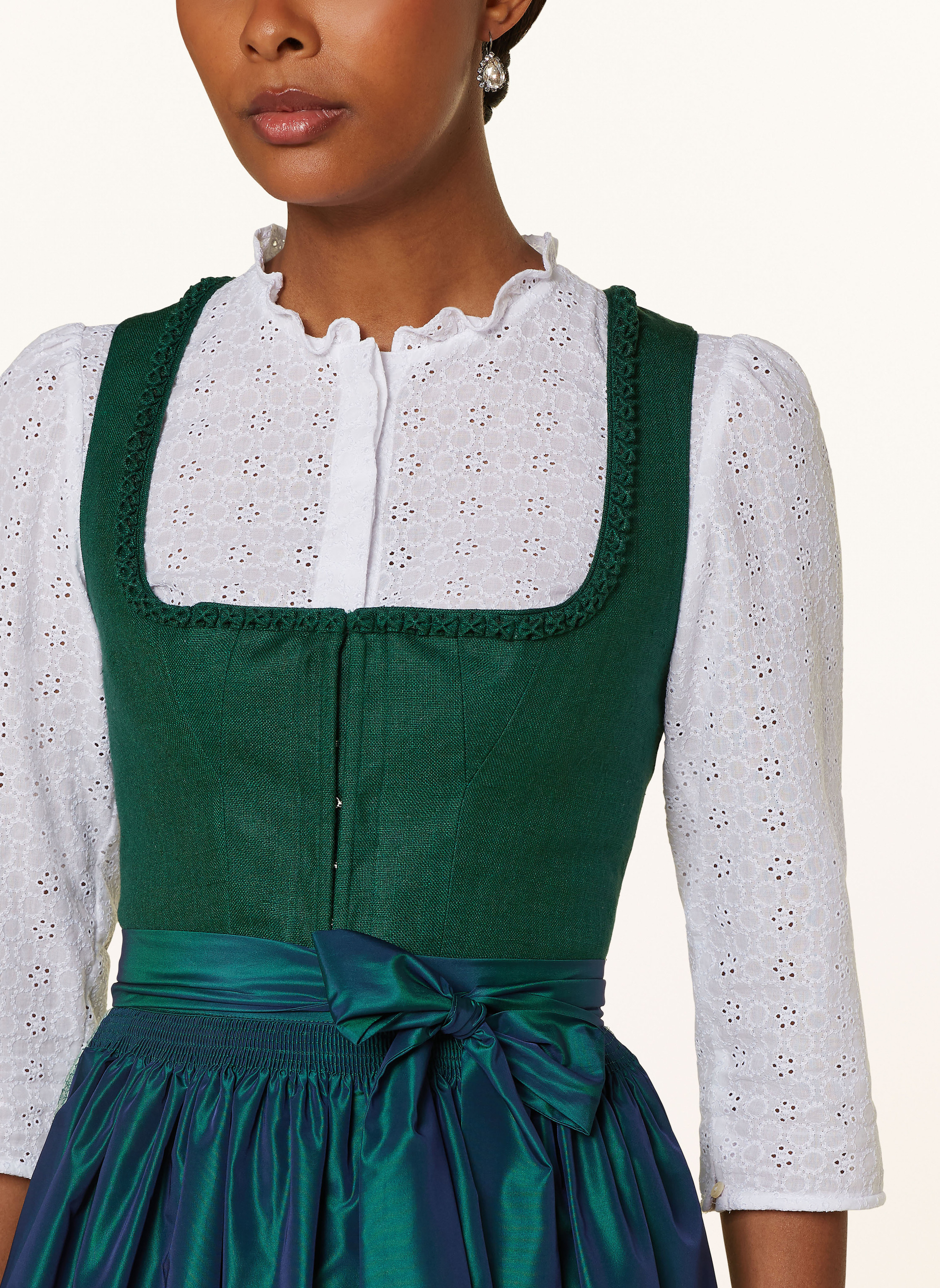 Thumbnail - Johann & Johanna Dirndl Mit Seide gruen
