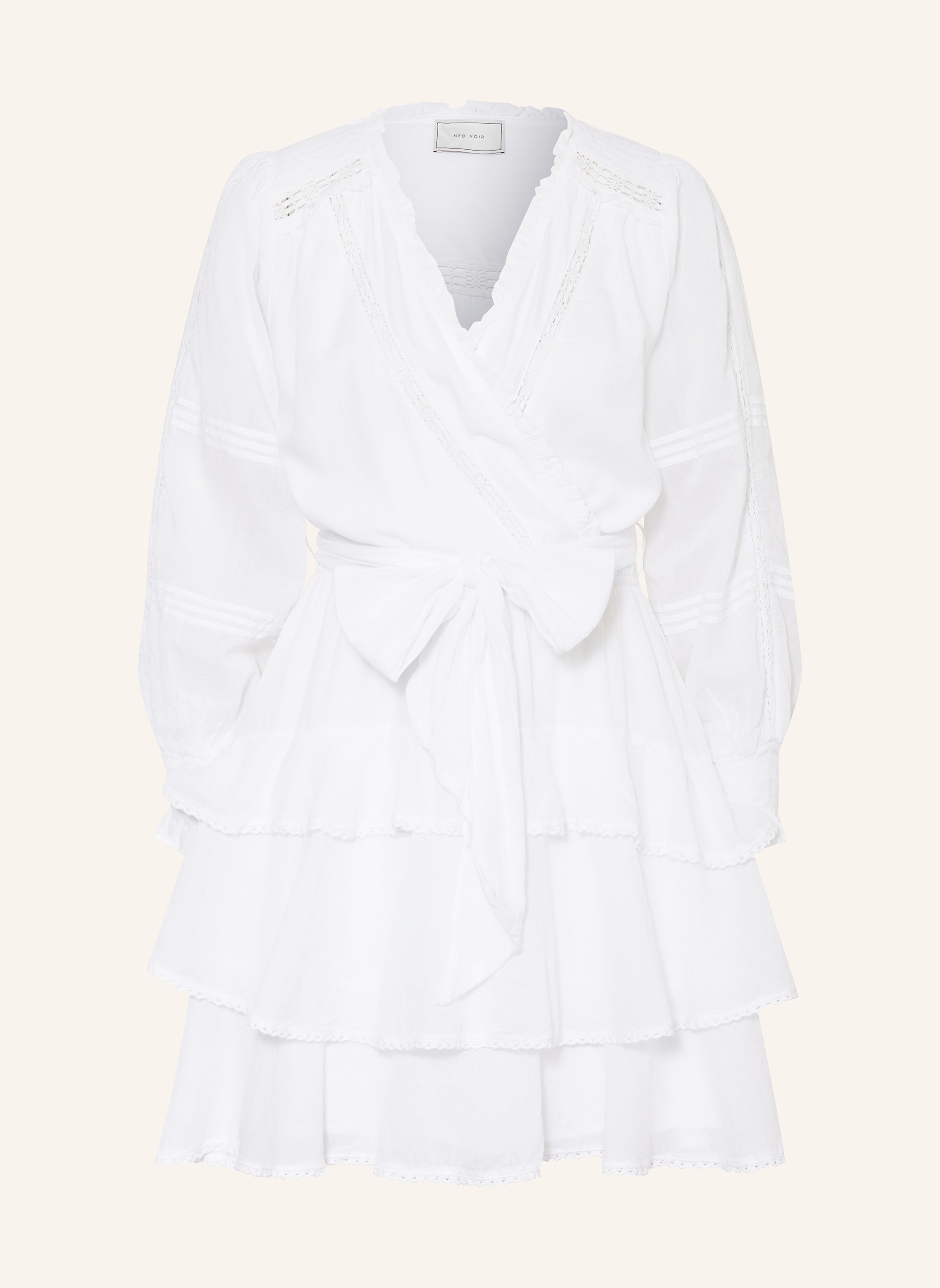 Moncur frill wrap dress online