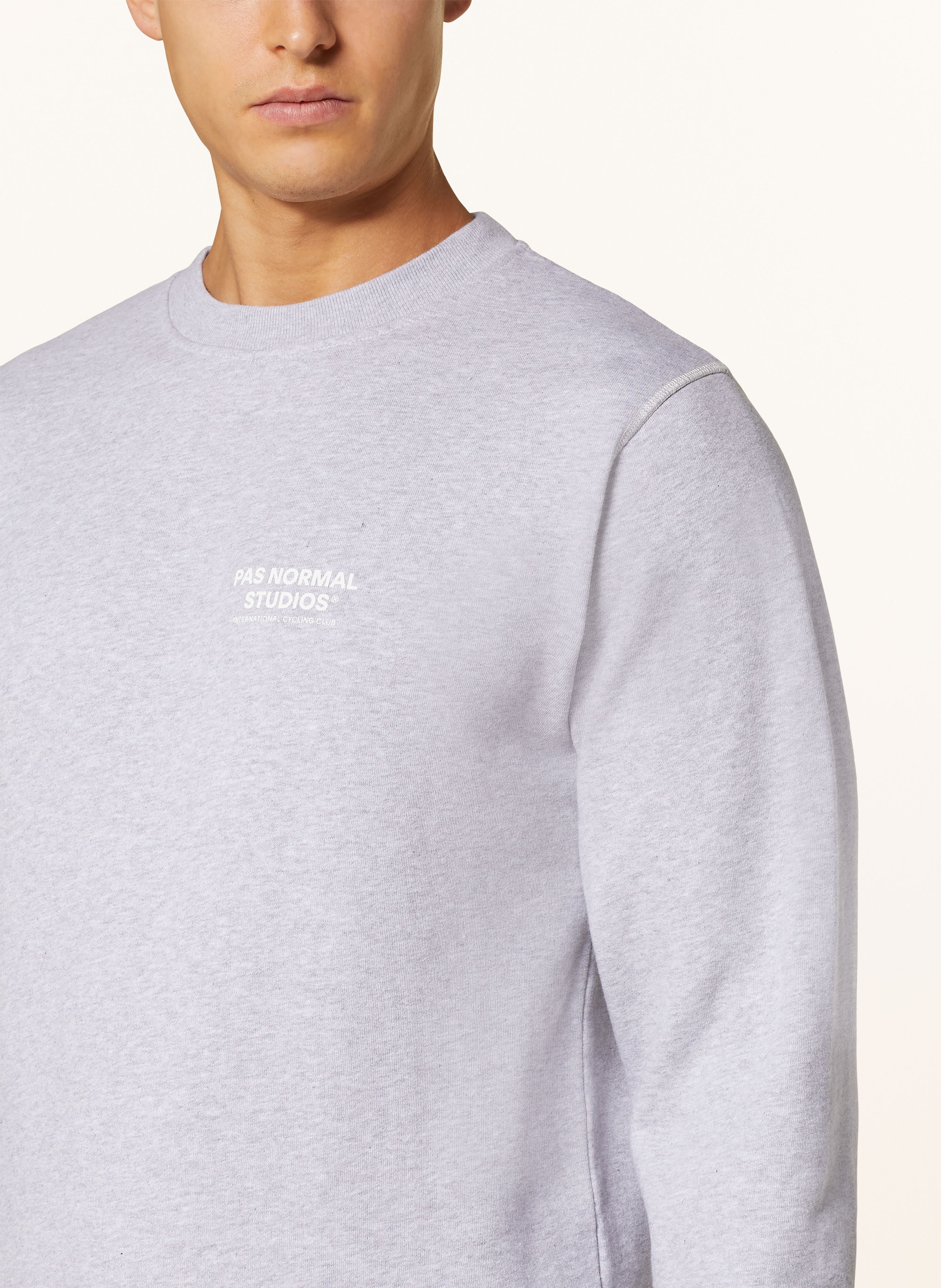 Thumbnail - Pas Normal Studios Sweatshirt Off-Race grau