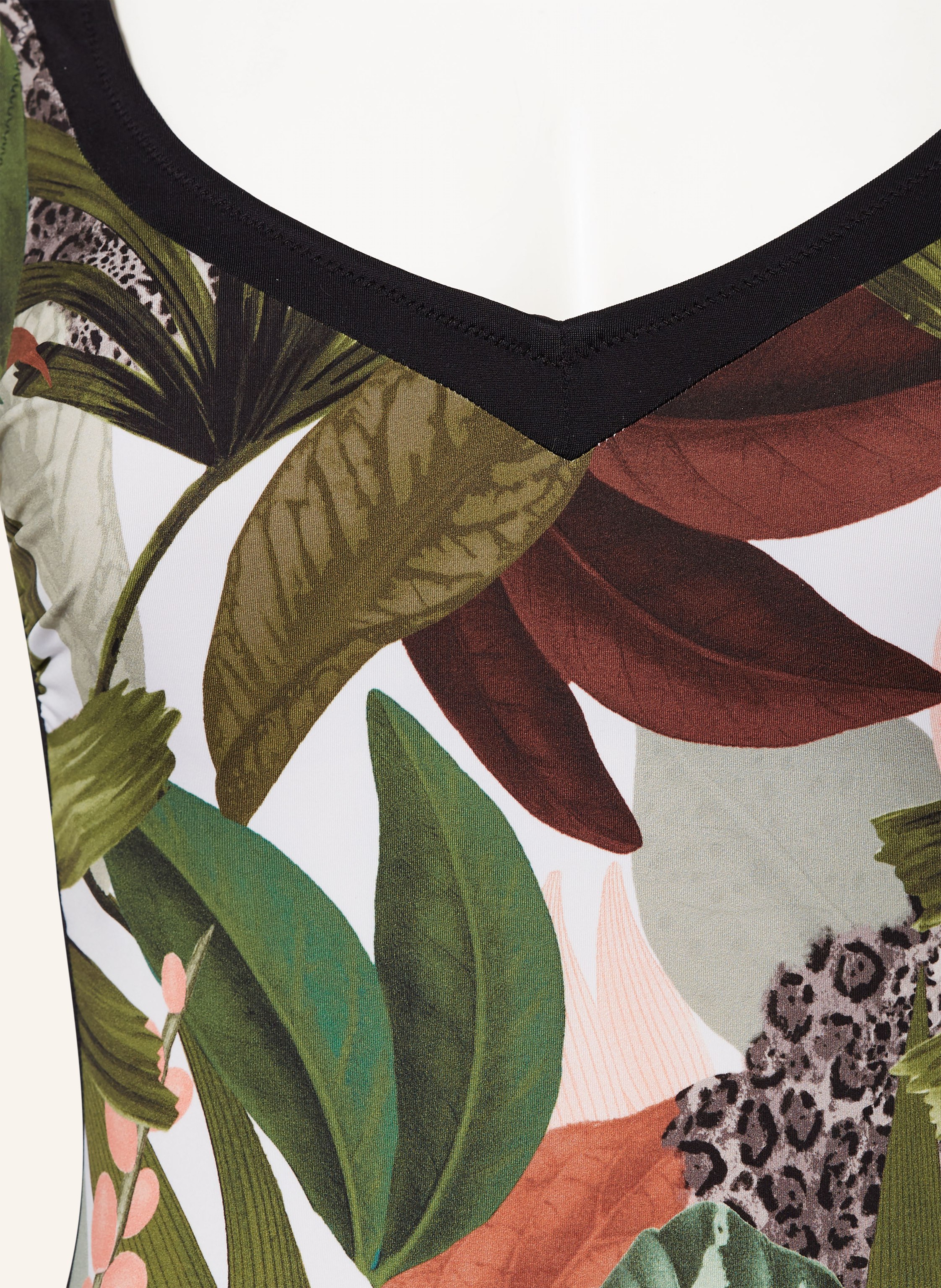 Thumbnail - Charmline Shape-Badeanzug Floral Safari gruen