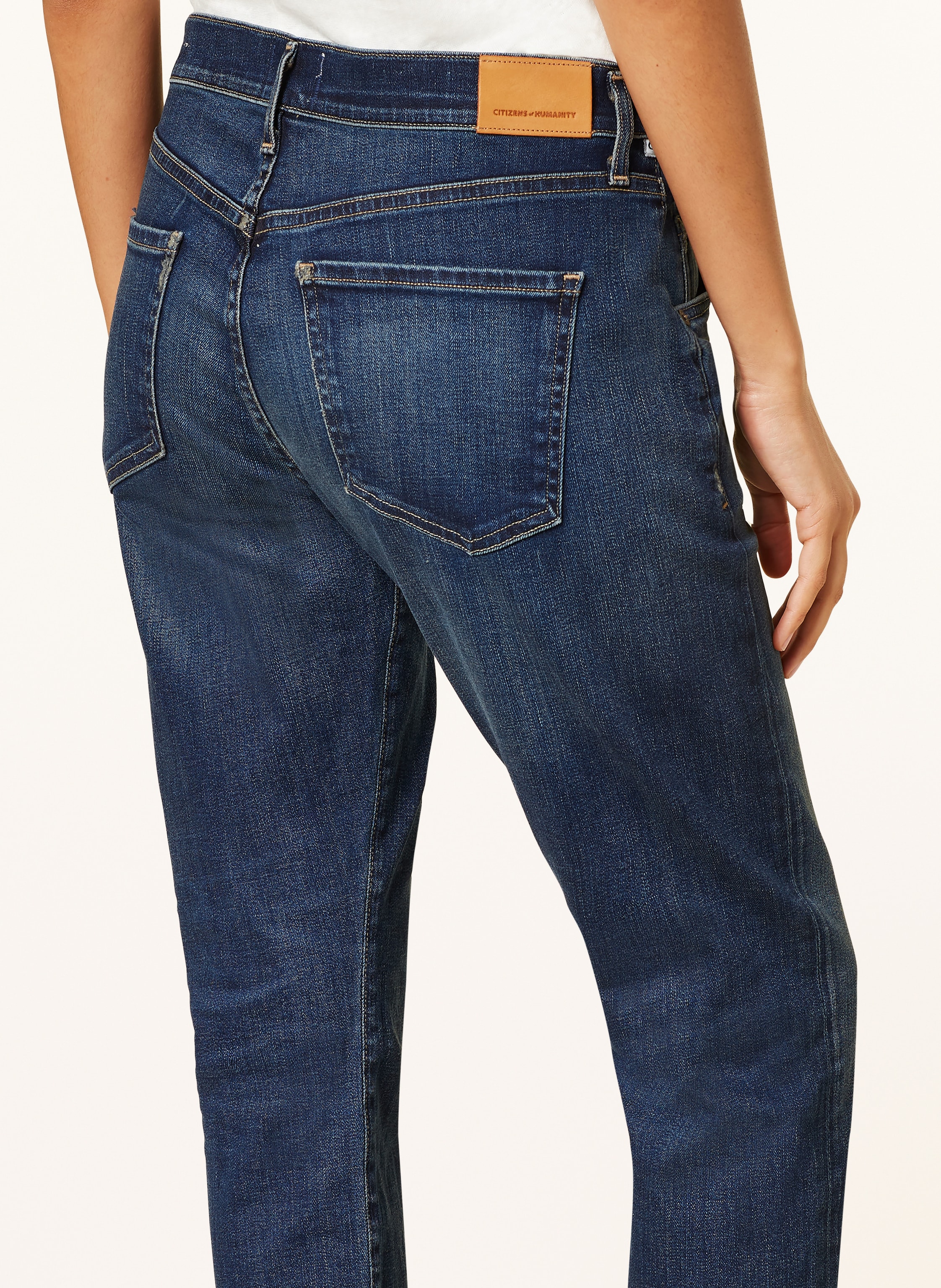 Thumbnail - Citizens Of Humanity Straight Jeans Emerson blau