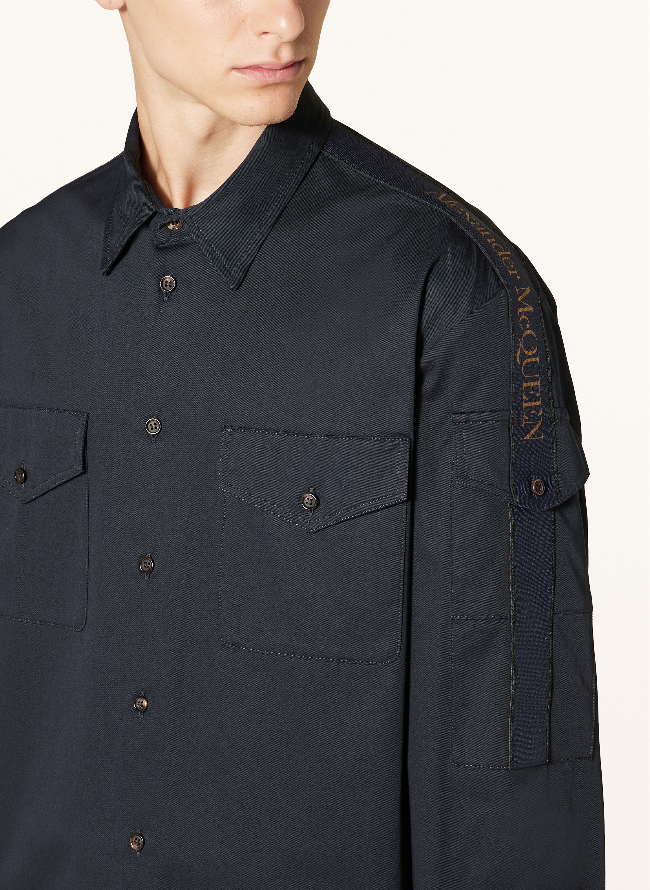 Thumbnail - Mcqueen Hemd Comfort Fit blau
