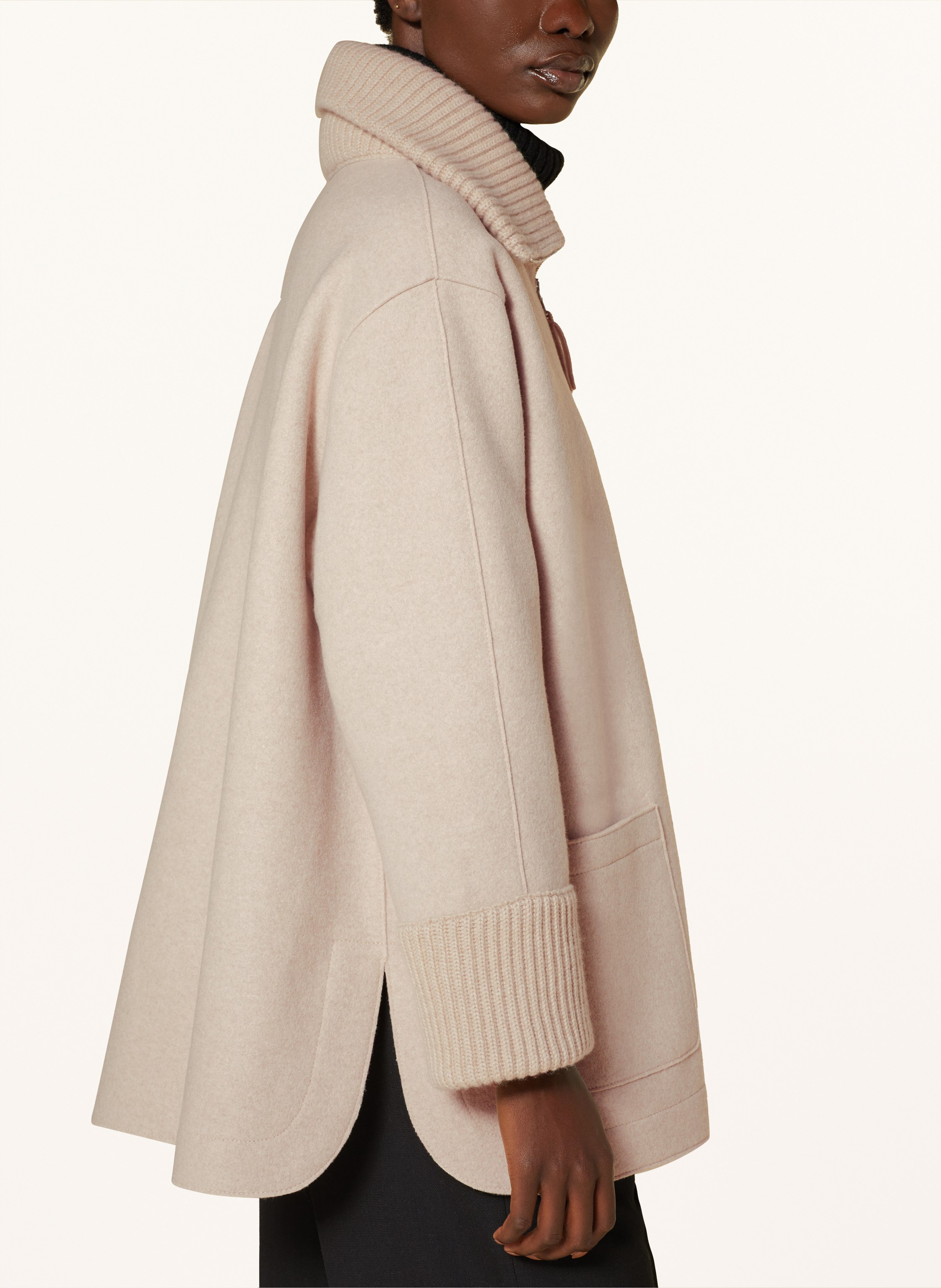 Thumbnail - Lunaria Cashmere Cashmere-Jacke beige