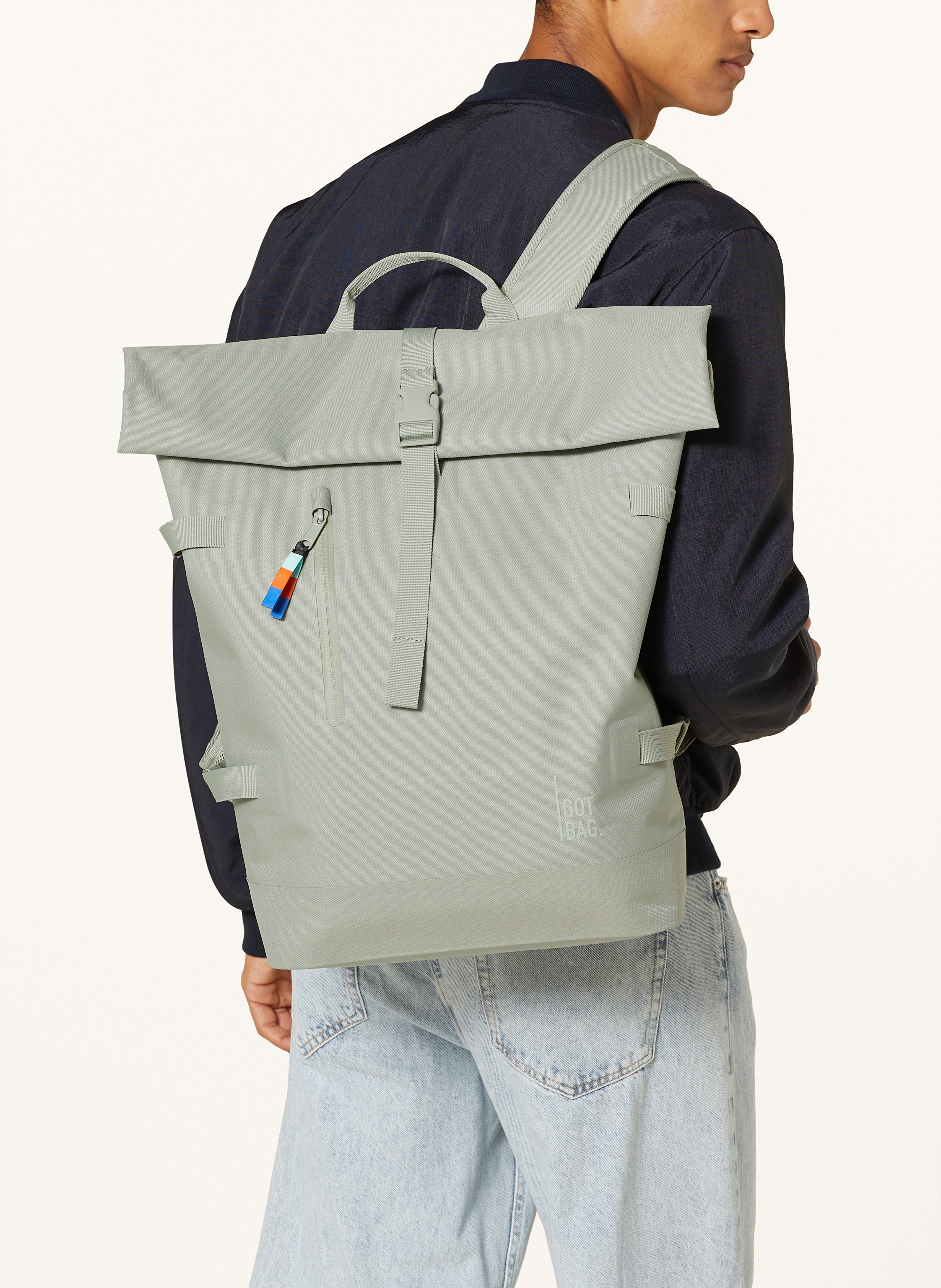 Thumbnail - Got Bag Rucksack Rolltop 2.0 31 L Mit Laptop-Fach beige