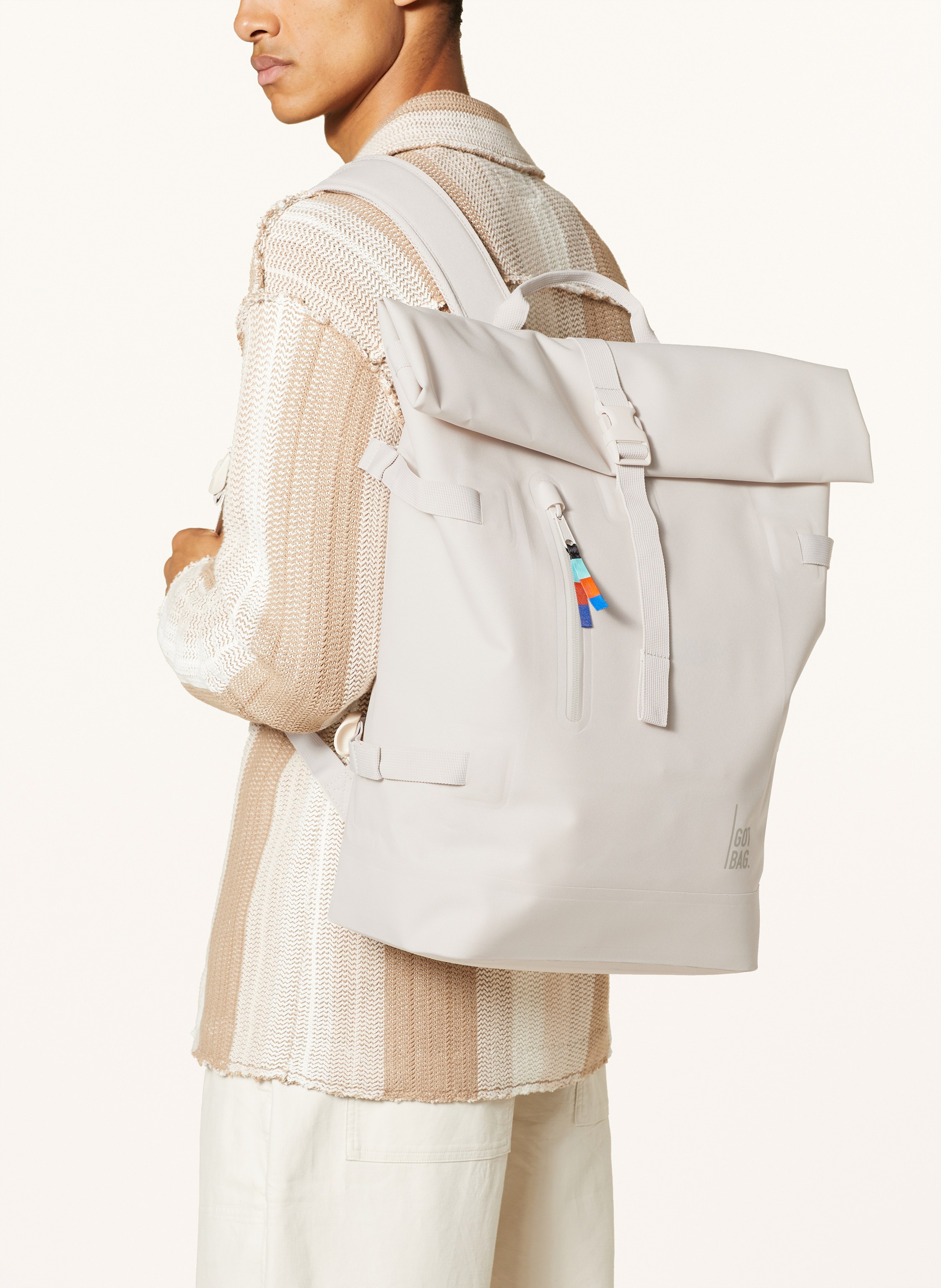 Thumbnail - Got Bag Rucksack Rolltop 2.0 31 L Mit Laptop-Fach beige