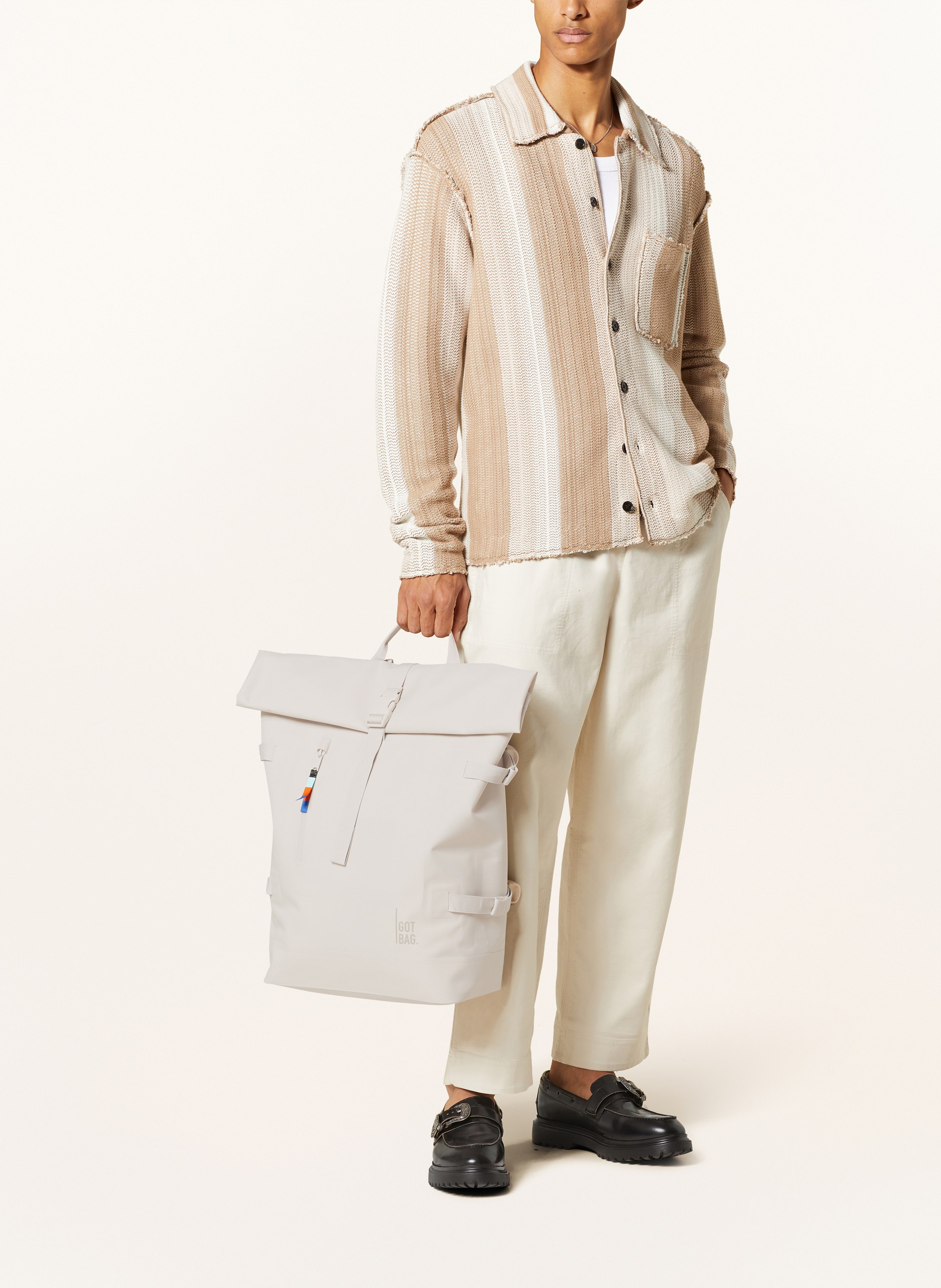 Thumbnail - Got Bag Rucksack Rolltop 2.0 31 L Mit Laptop-Fach beige