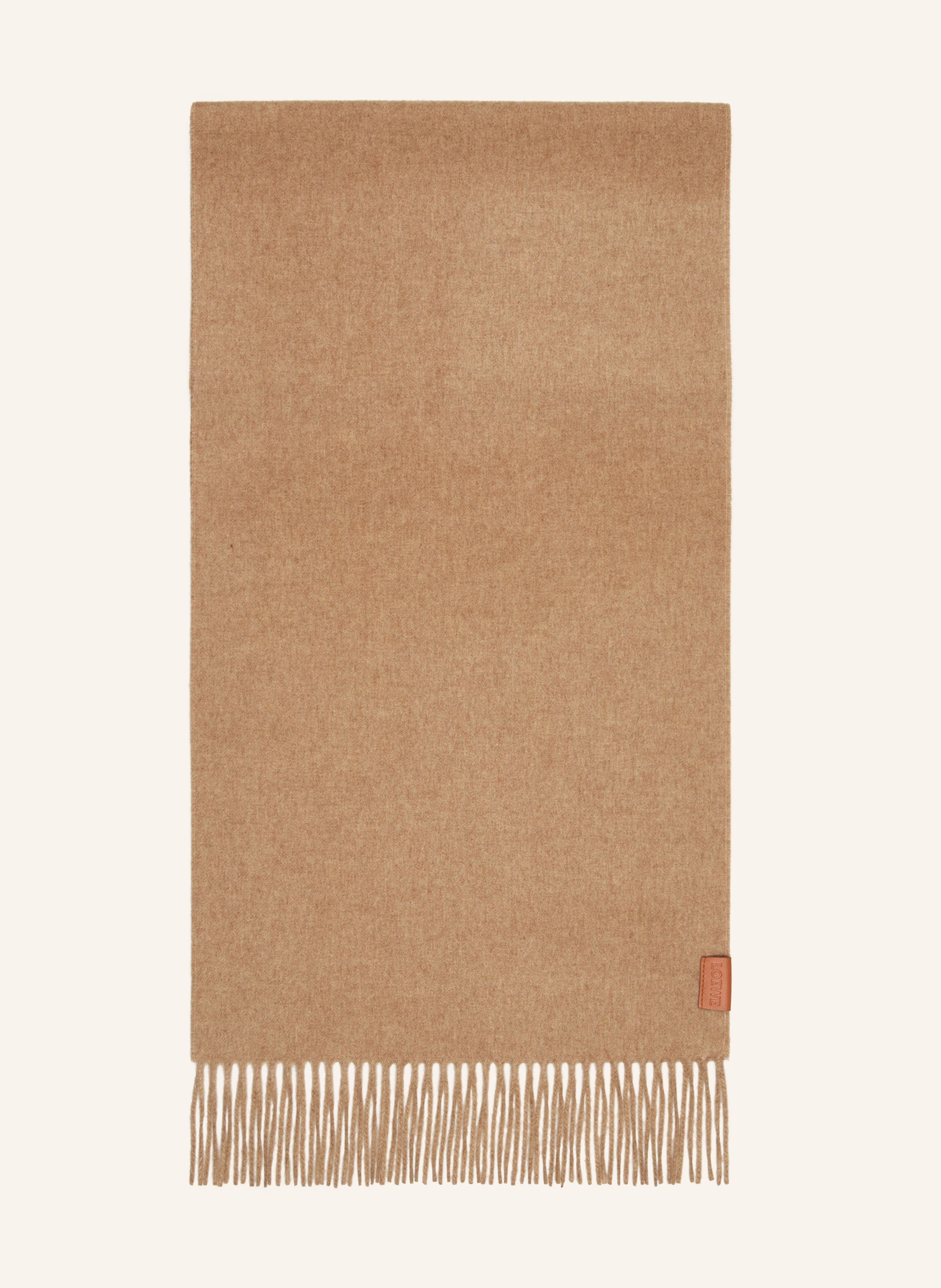 Loewe Loewe Cashmere-Schal beige in BEIGE