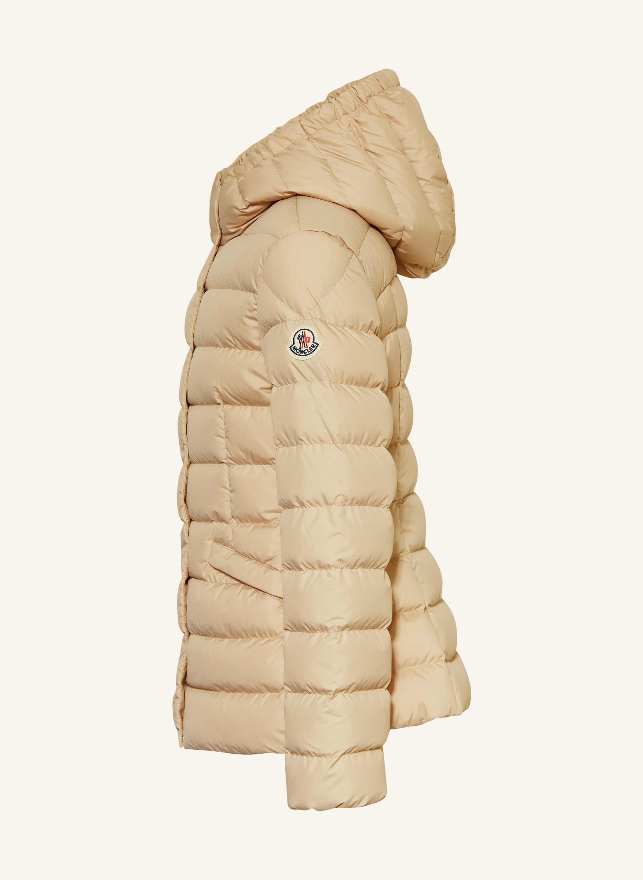 Thumbnail - Moncler Enfant Daunenjacke Egisto beige