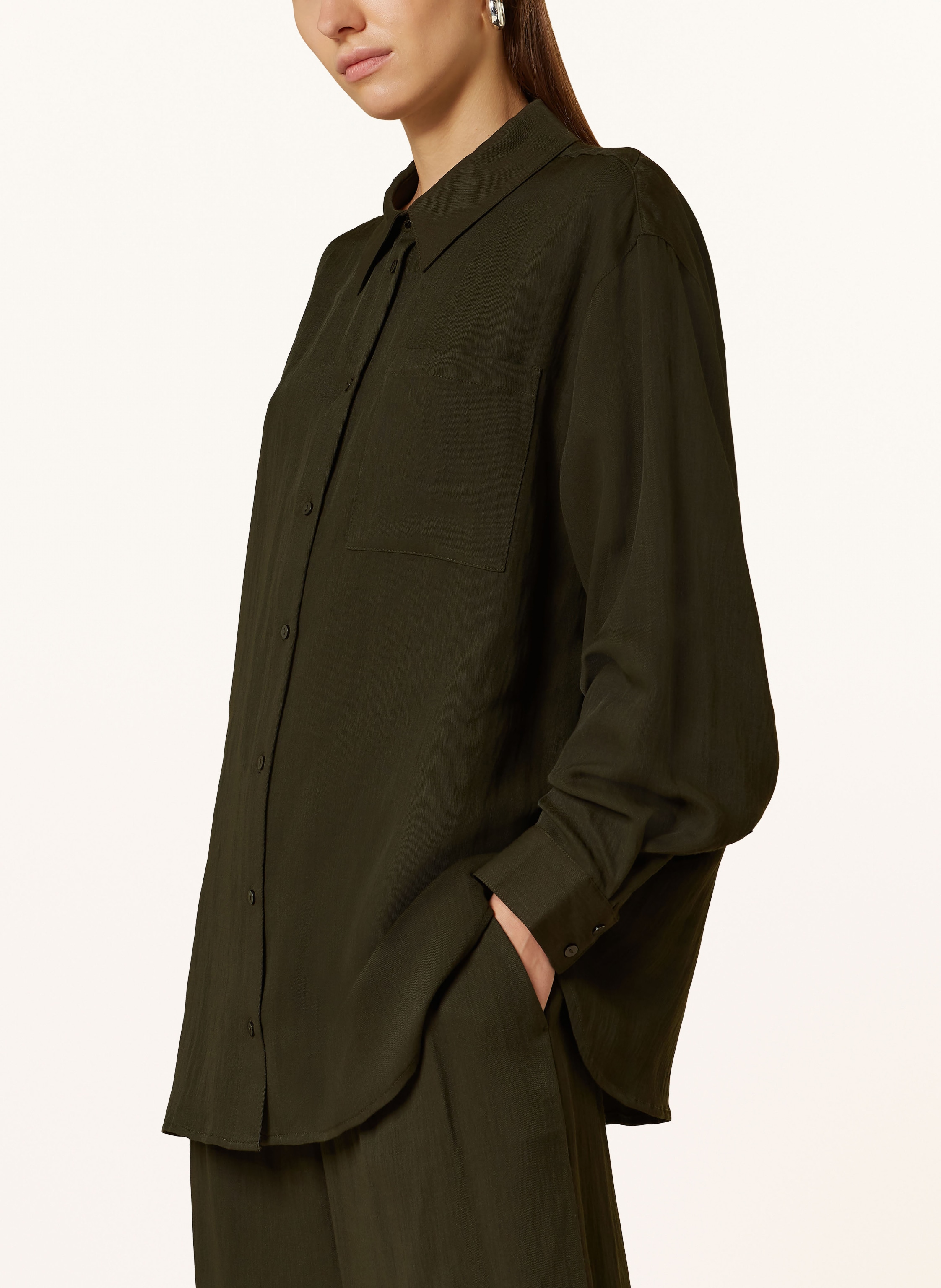 Thumbnail - Msch Copenhagen Overshirt Mschgenette gruen