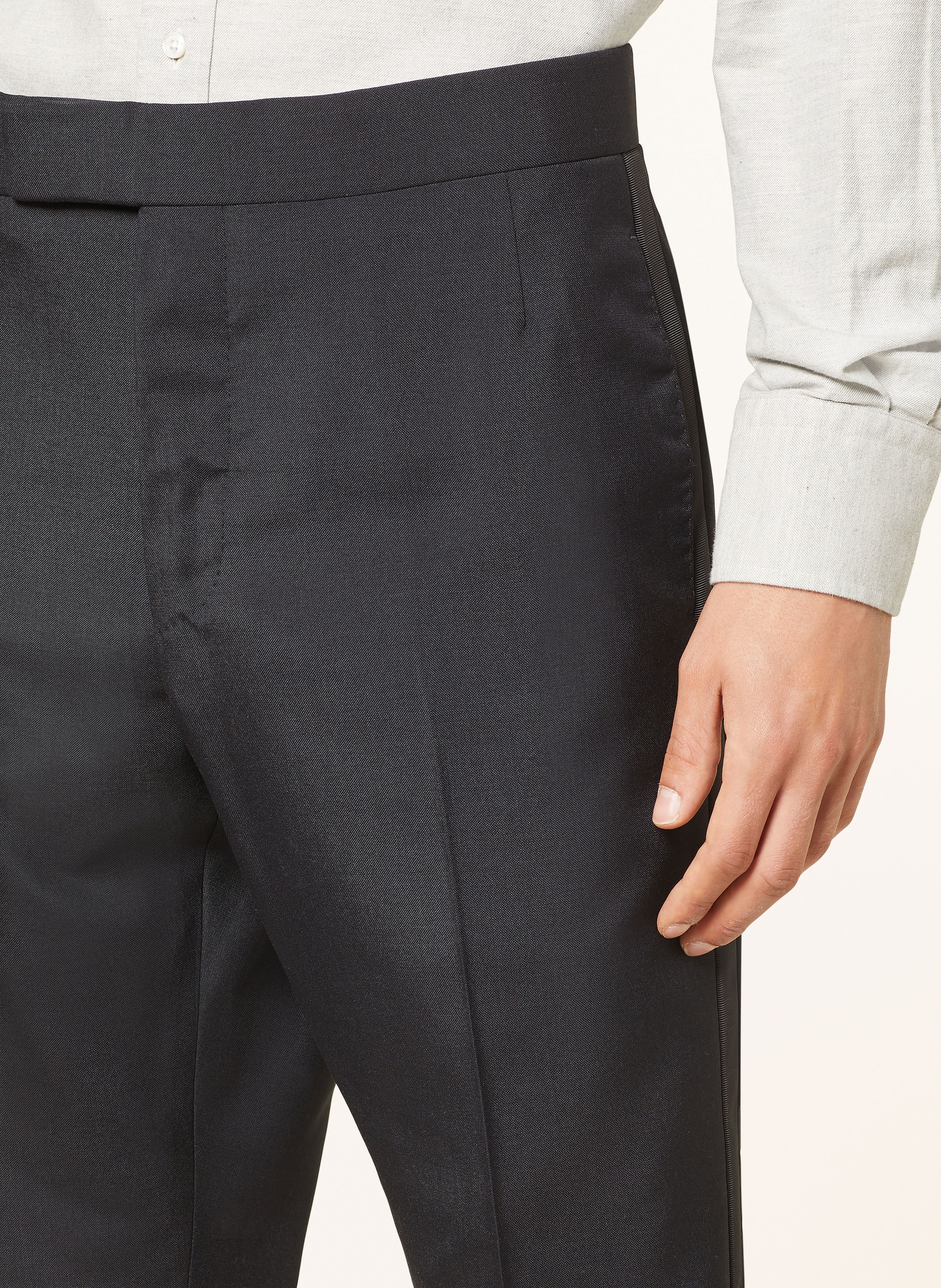 Thumbnail - Thom Browne. Anzughose Slim Fit schwarz