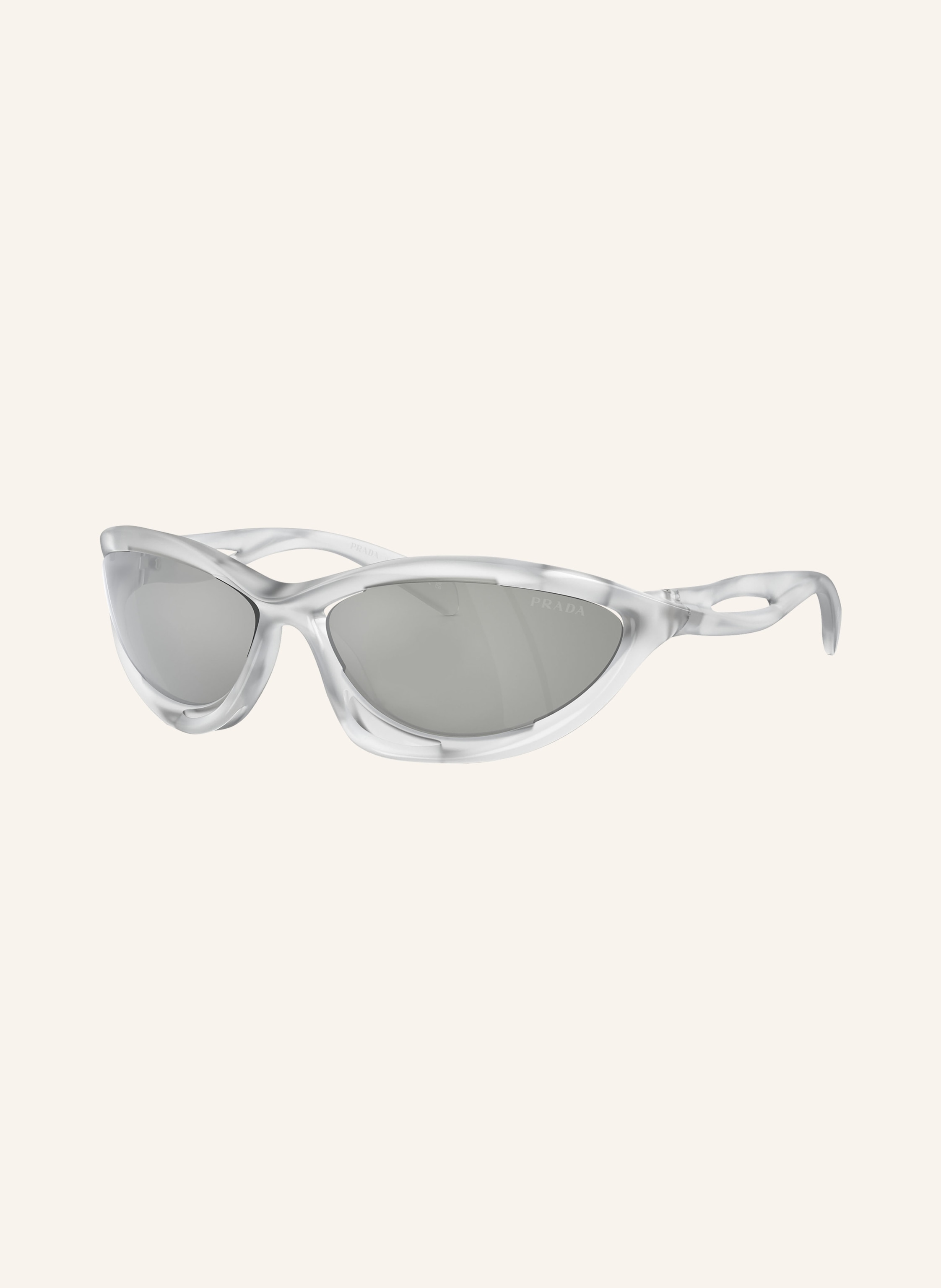 Prada Prada Sonnenbrille pra23s transparent in 14V60H - TRANSPARENT/ GRAU VERSPIEGELT