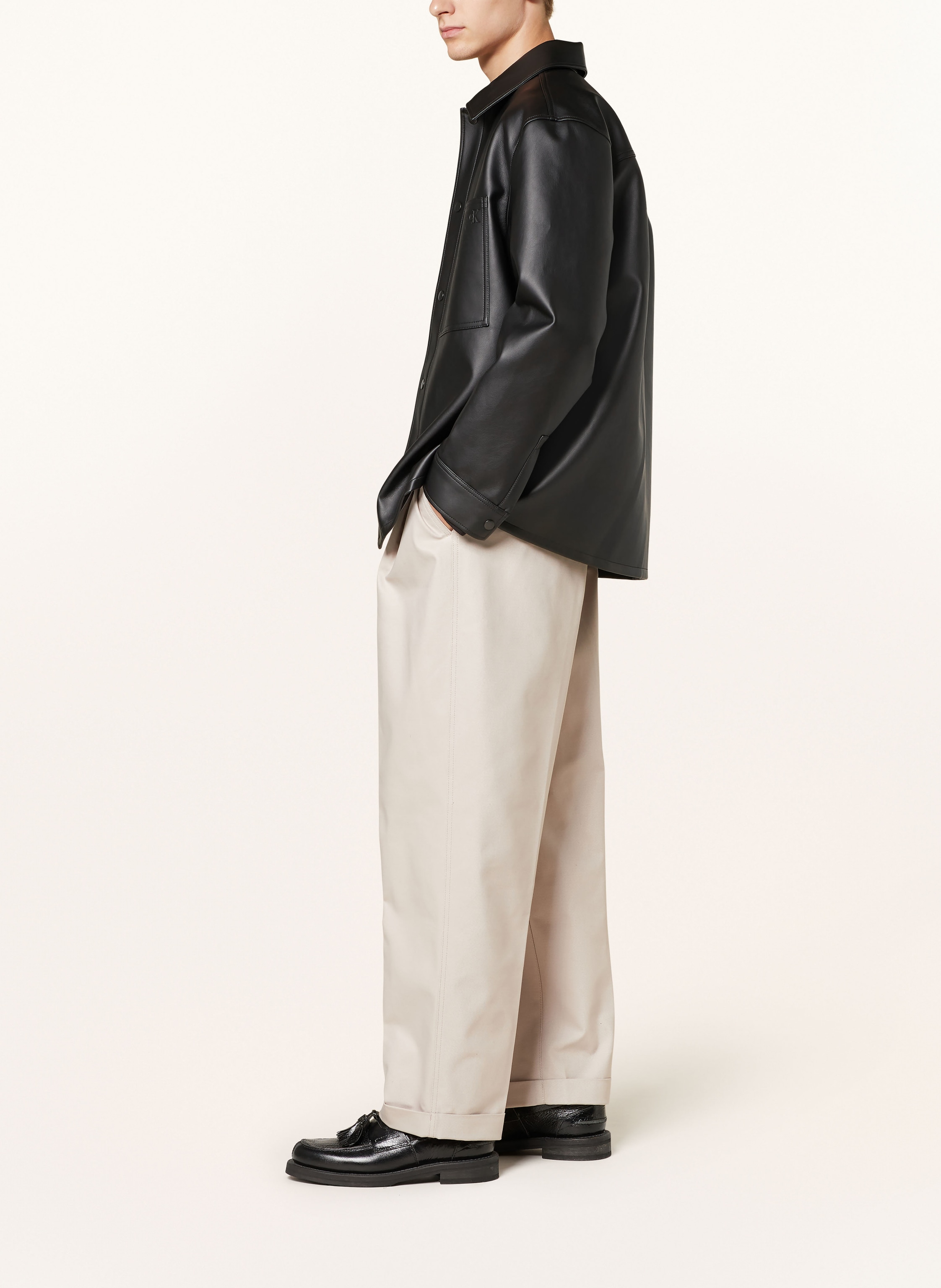 Thumbnail - Calvin Klein Jeans Hose Regular Fit beige