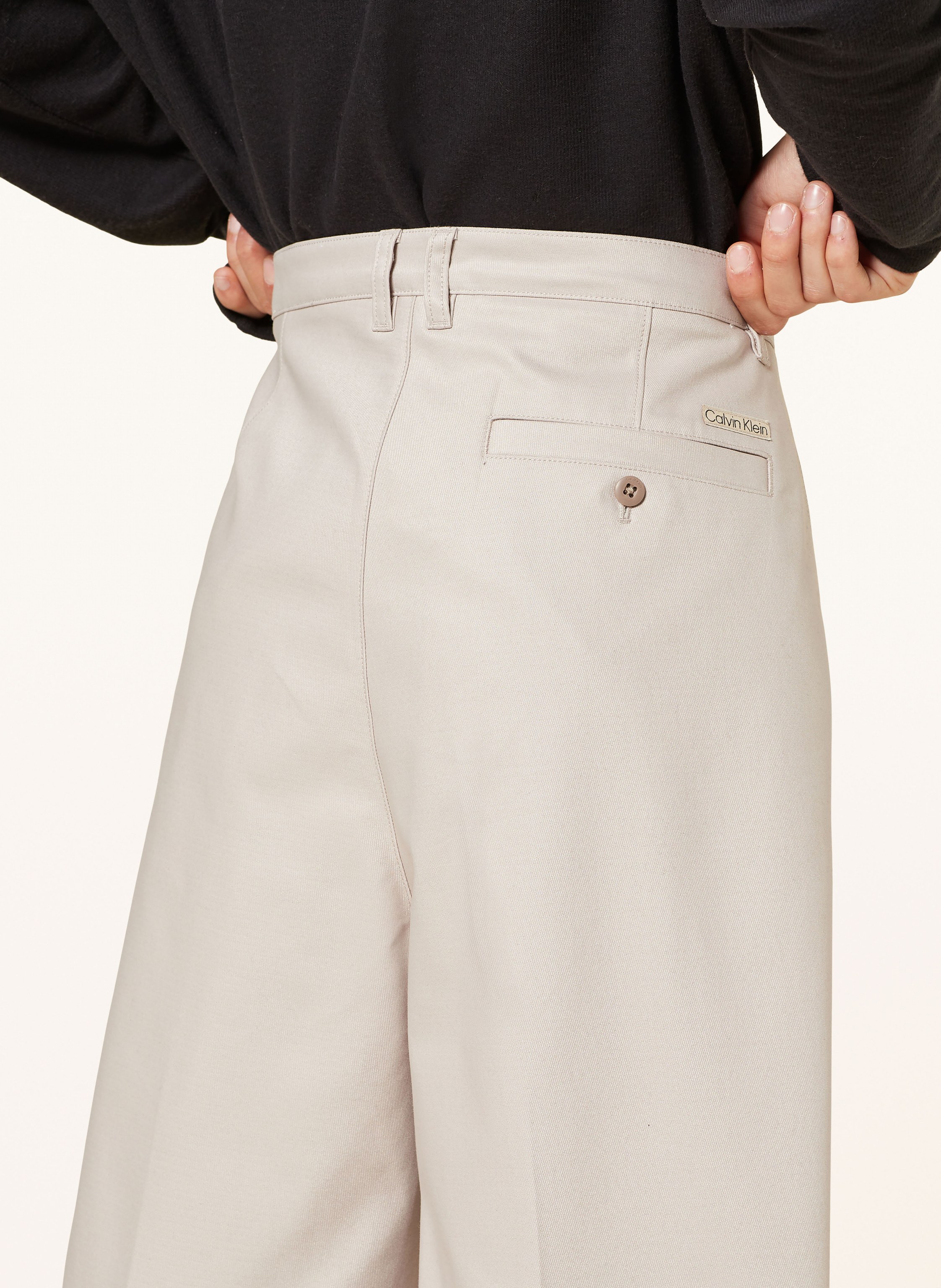 Thumbnail - Calvin Klein Jeans Hose Regular Fit beige