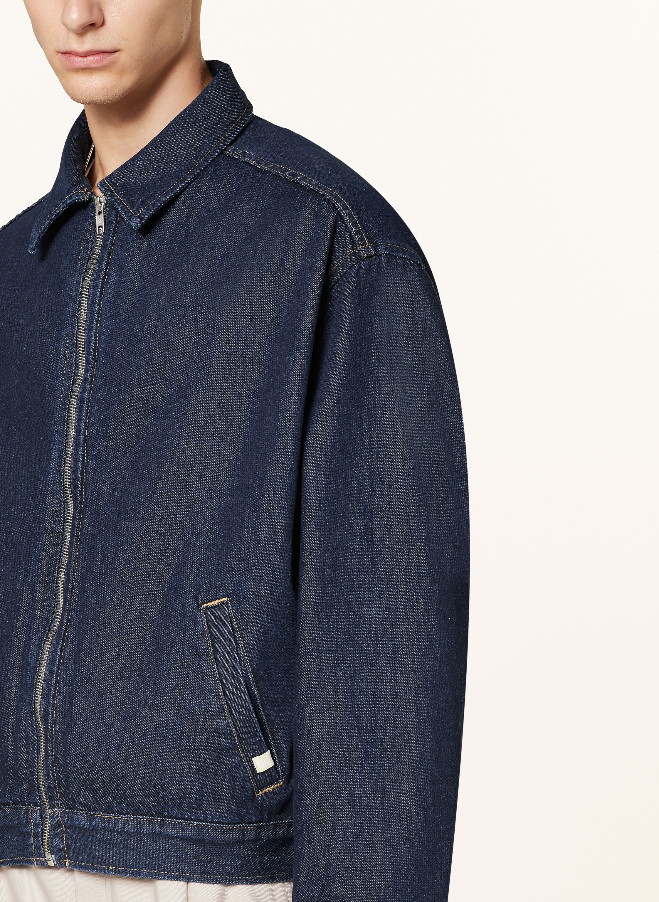 Thumbnail - Calvin Klein Jeans Jeansjacke blau