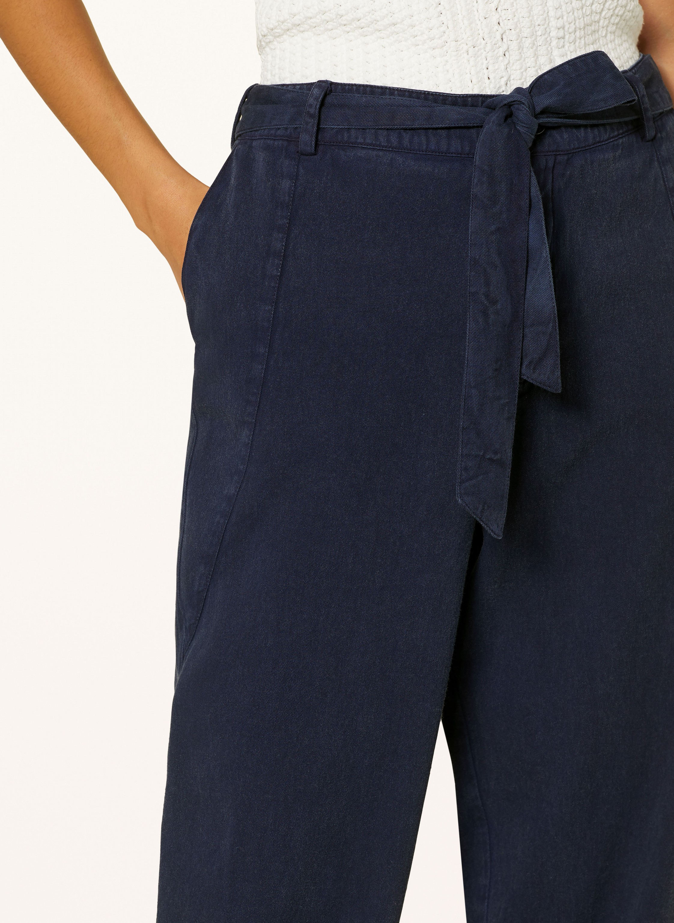 Ba&Sh 7/8-Hose Sarker blau – Bild 2