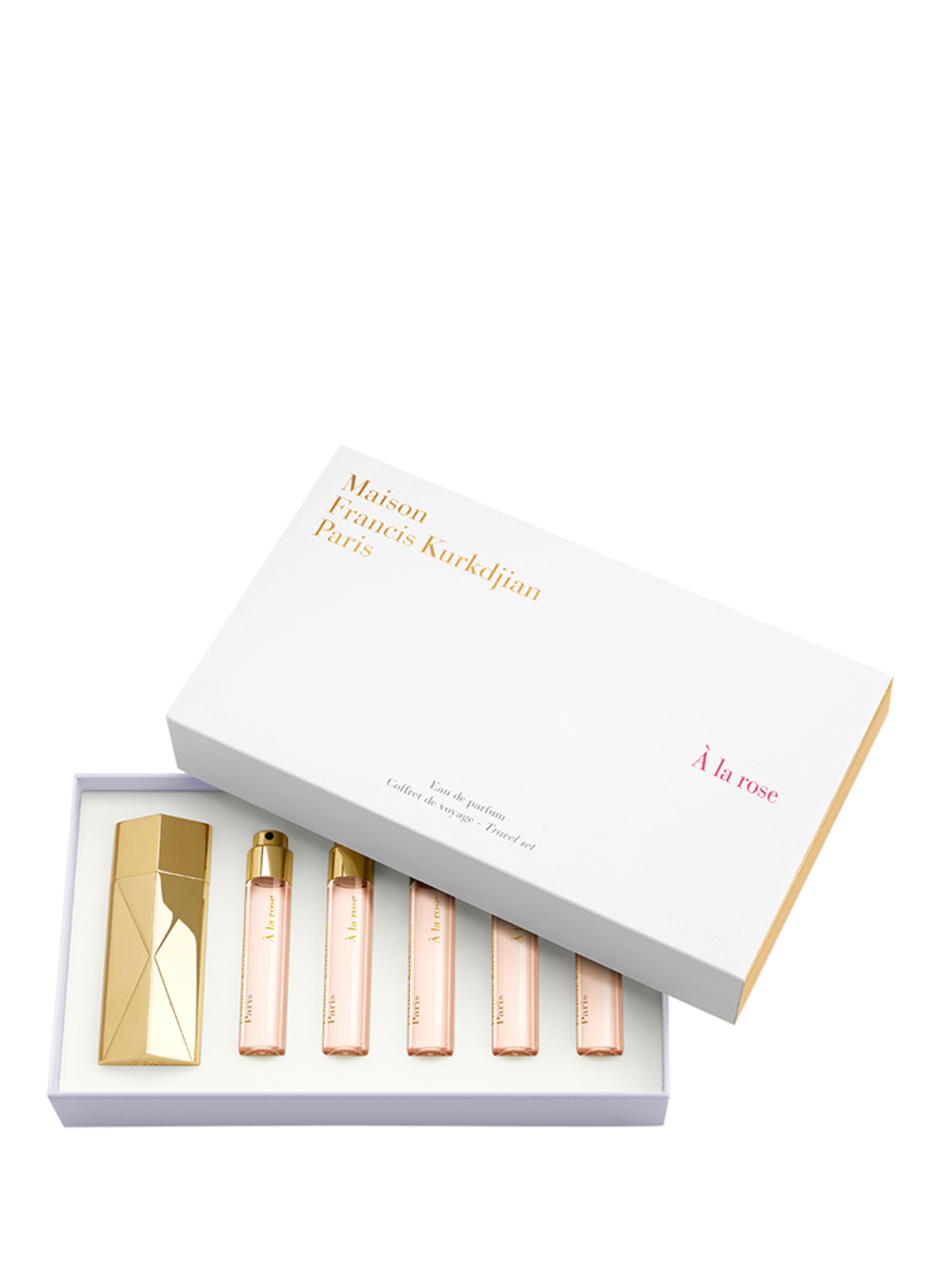 maison francis kurkdjian a la rose woda perfumowana 11 ml   zestaw 