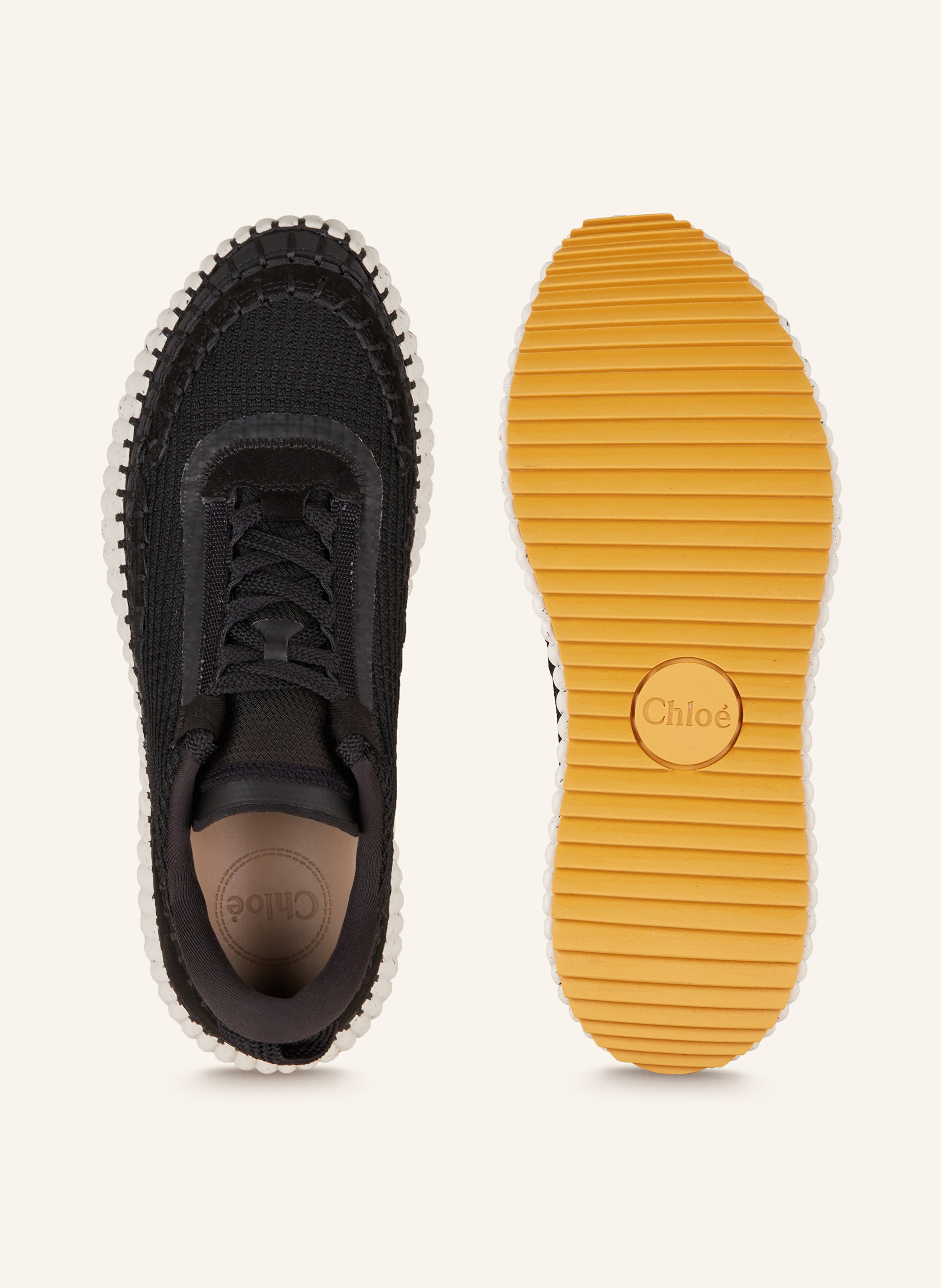 Thumbnail - Chloé Sneaker Nama schwarz