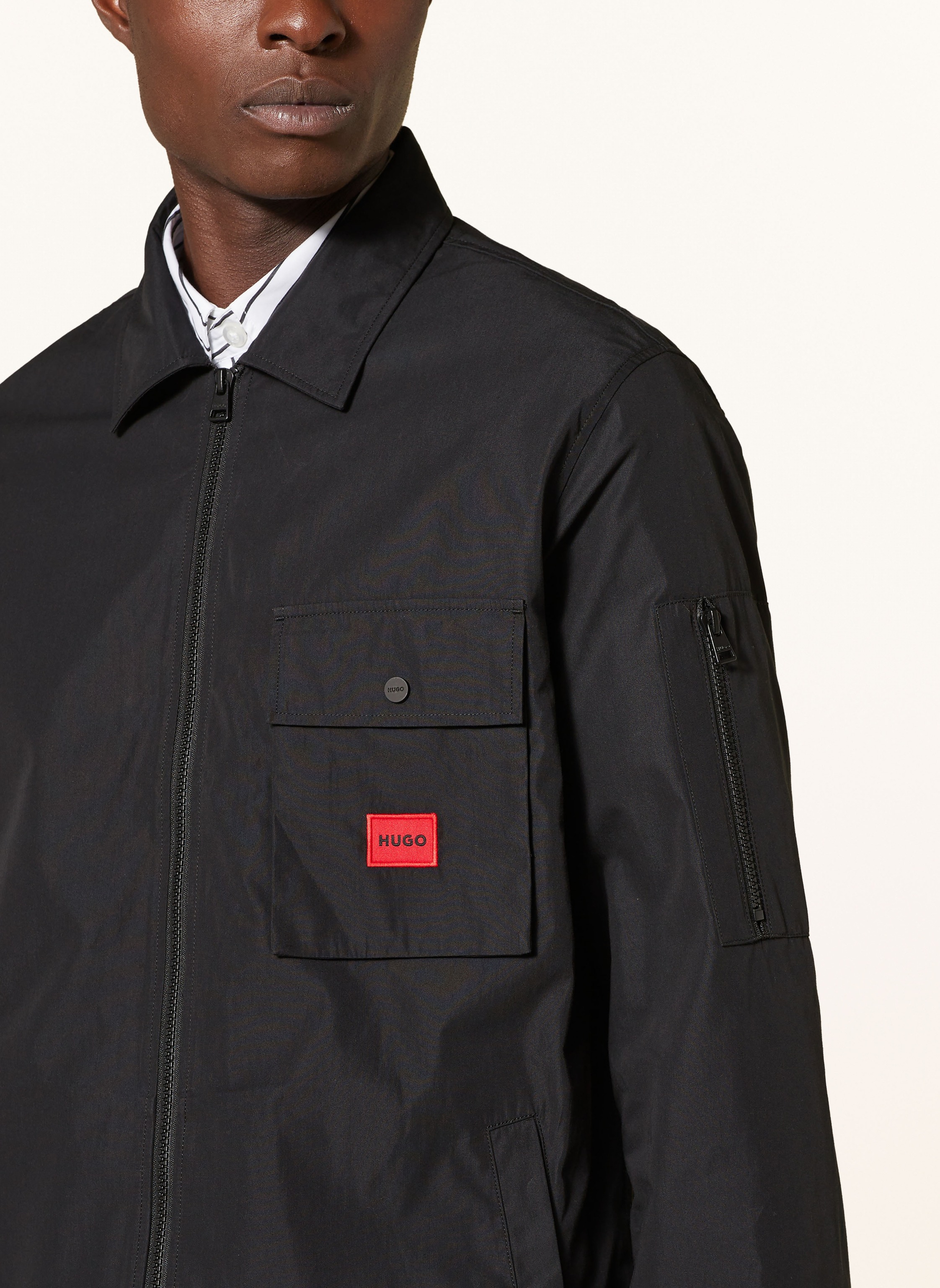 Thumbnail - Hugo Overjacket Emmond schwarz