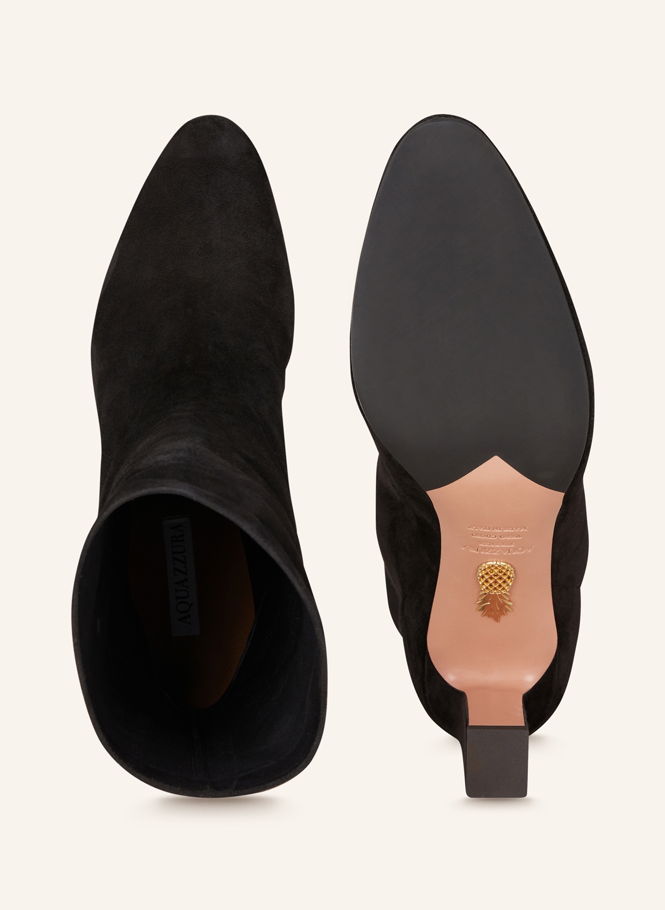 Thumbnail - Aquazzura Stiefeletten Manzoni 85 schwarz