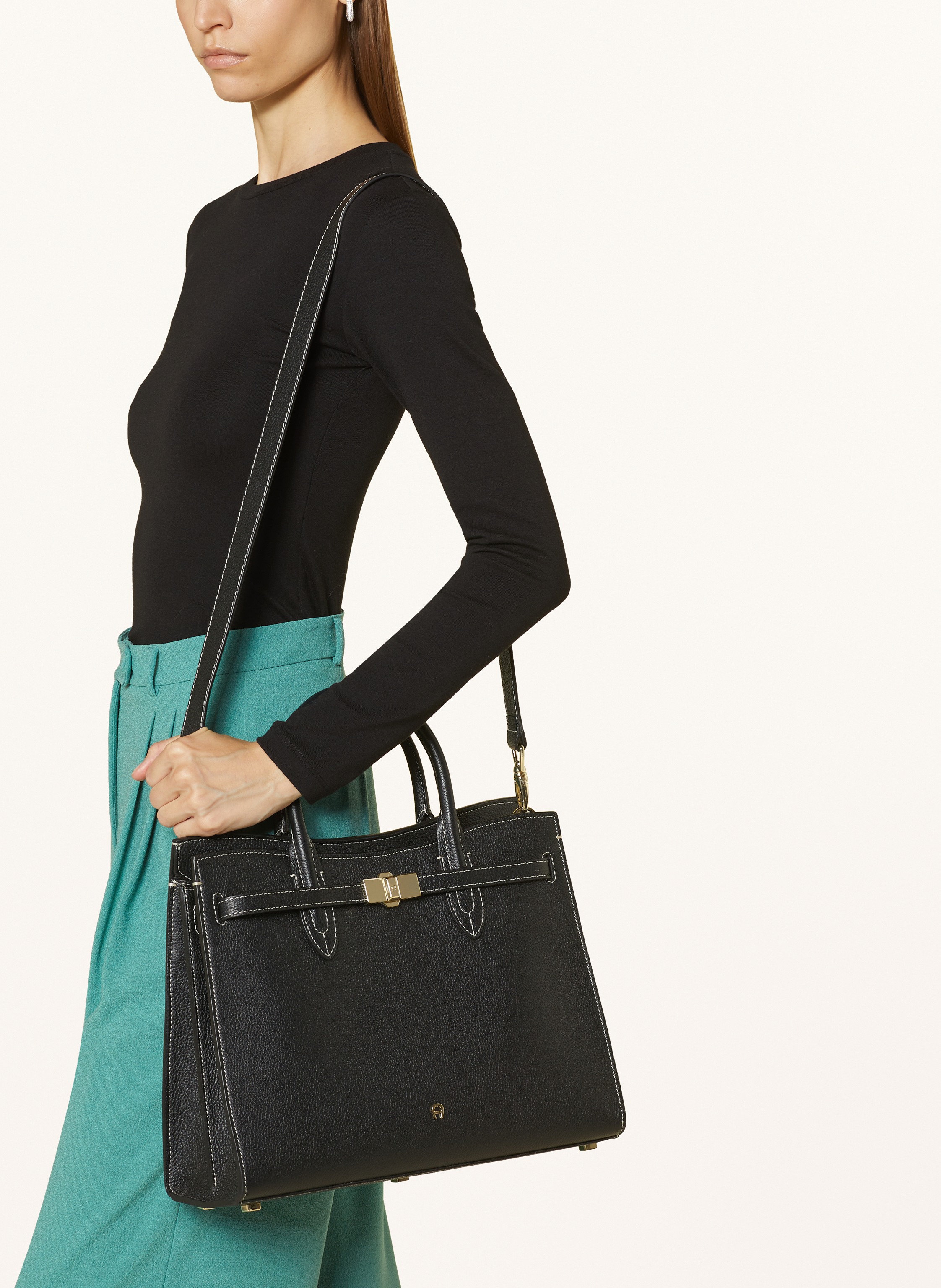 Thumbnail - Aigner Handtasche Farah Large schwarz