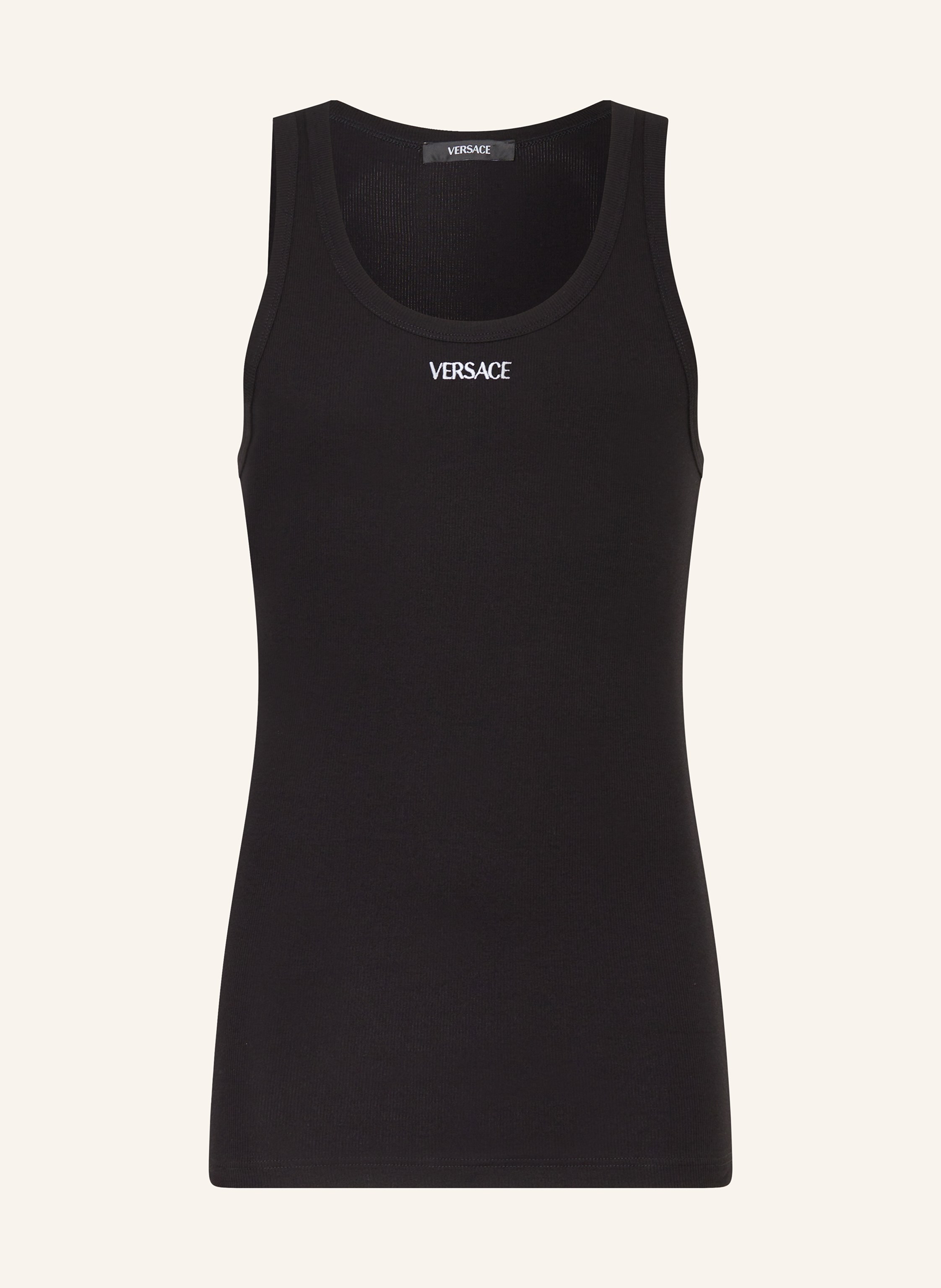 Versace Versace Unterhemd schwarz in SCHWARZ / WEISS
