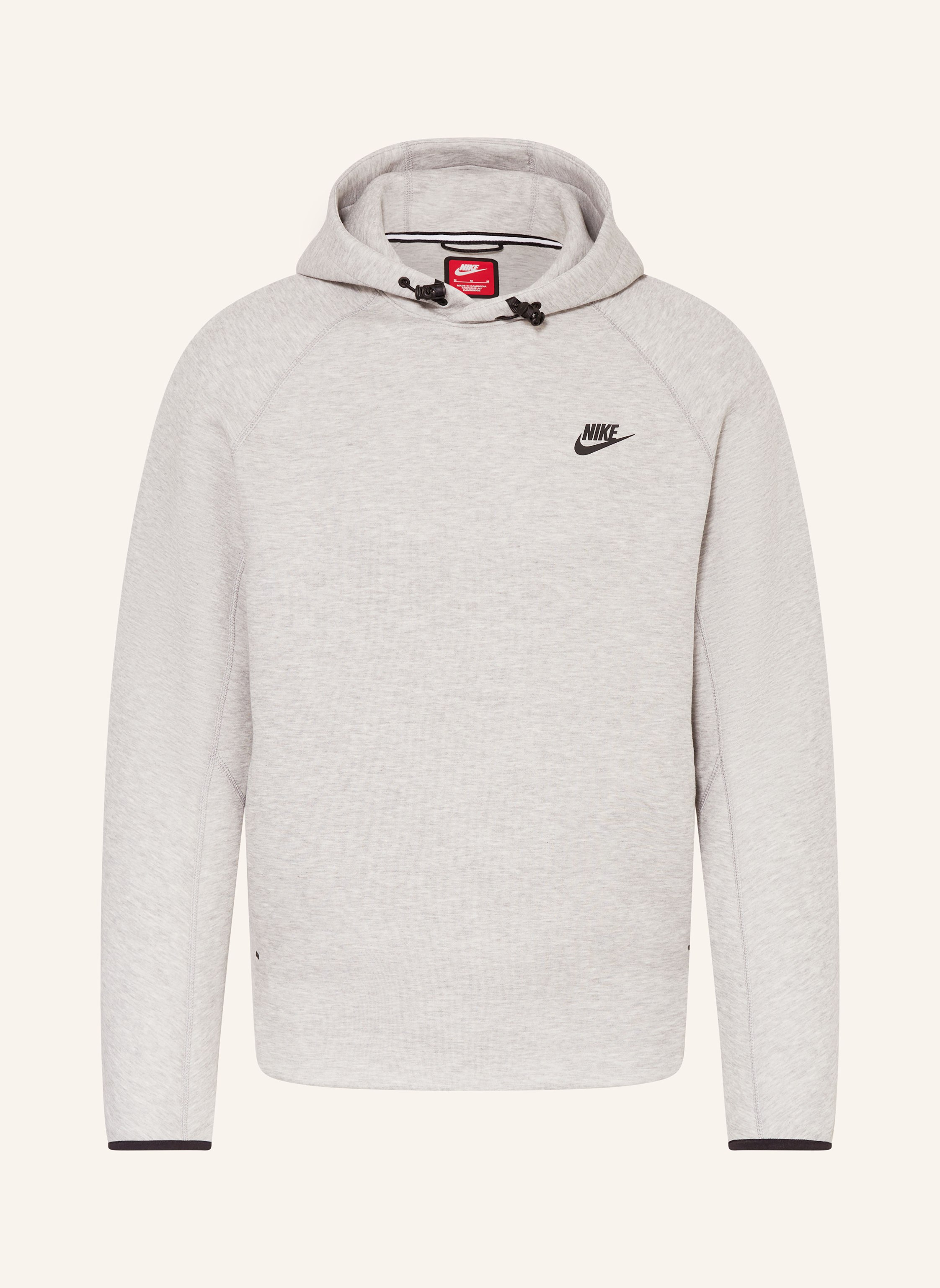 nike tech fleece grey hoodie small