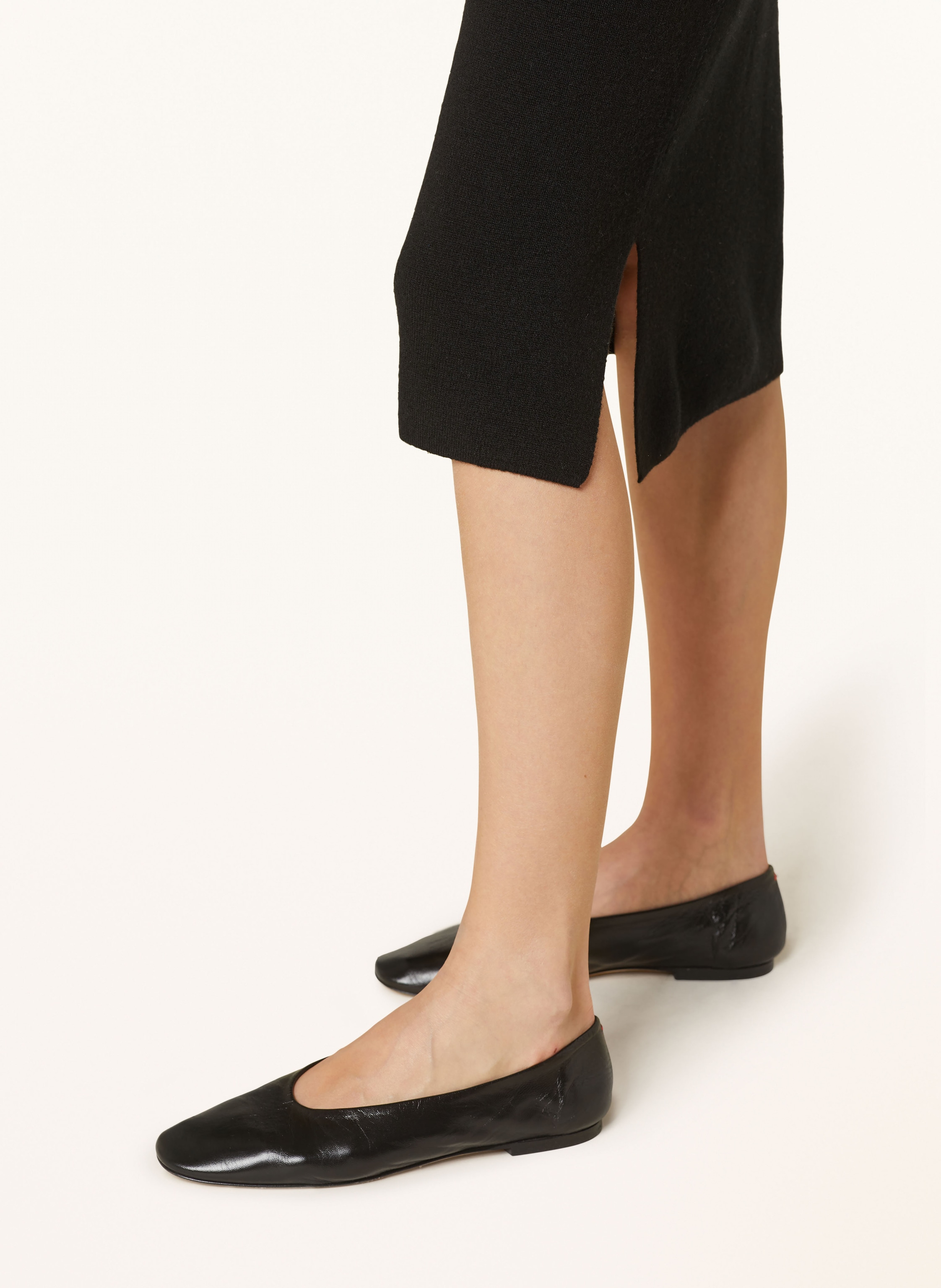 Thumbnail - Darling Harbour Strickrock Mit Cashmere schwarz