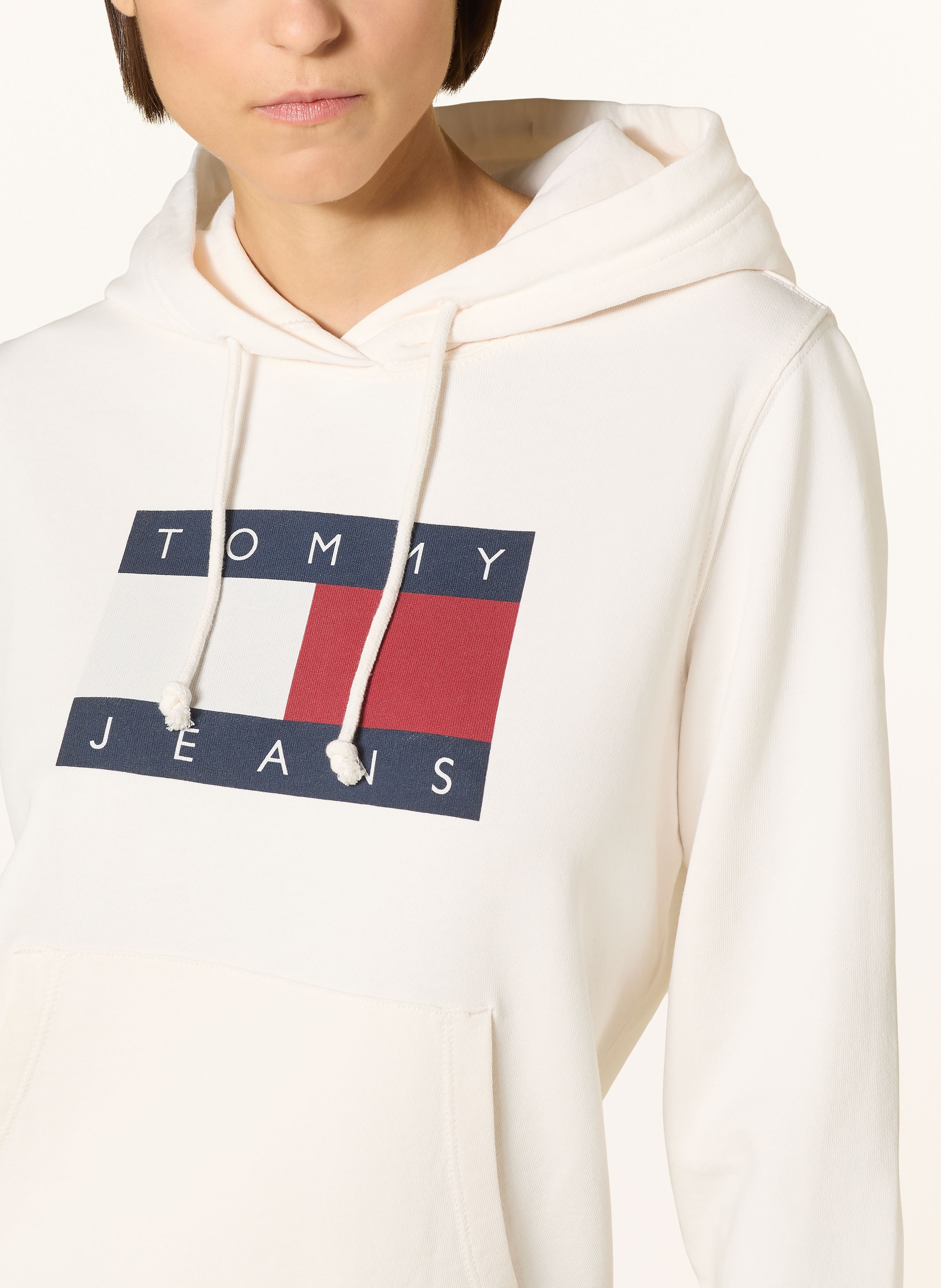 Tommy Jeans Hoodie weiss – Bild 2