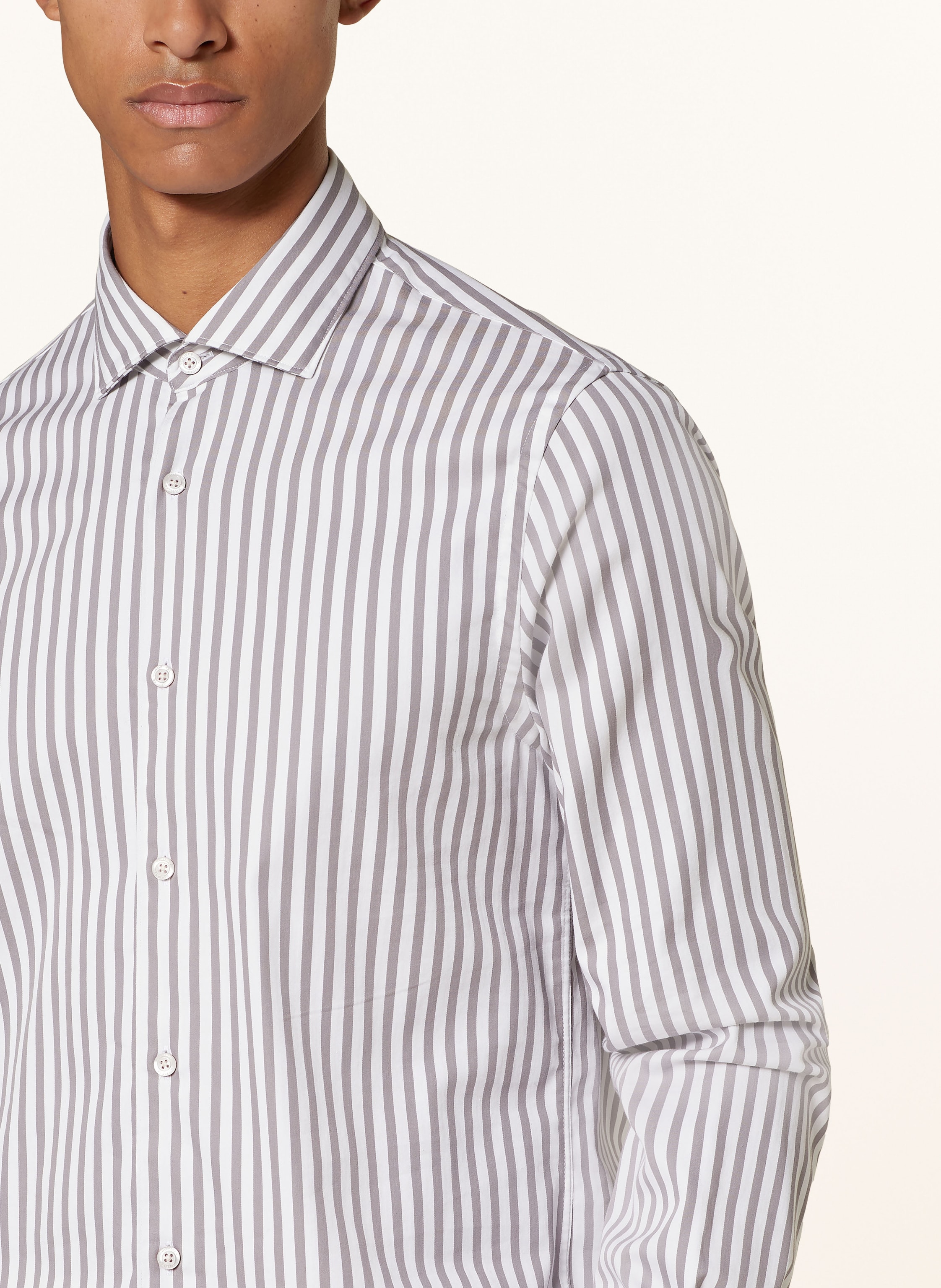 Thumbnail - Tommy Hilfiger Hemd Slim Fit grau