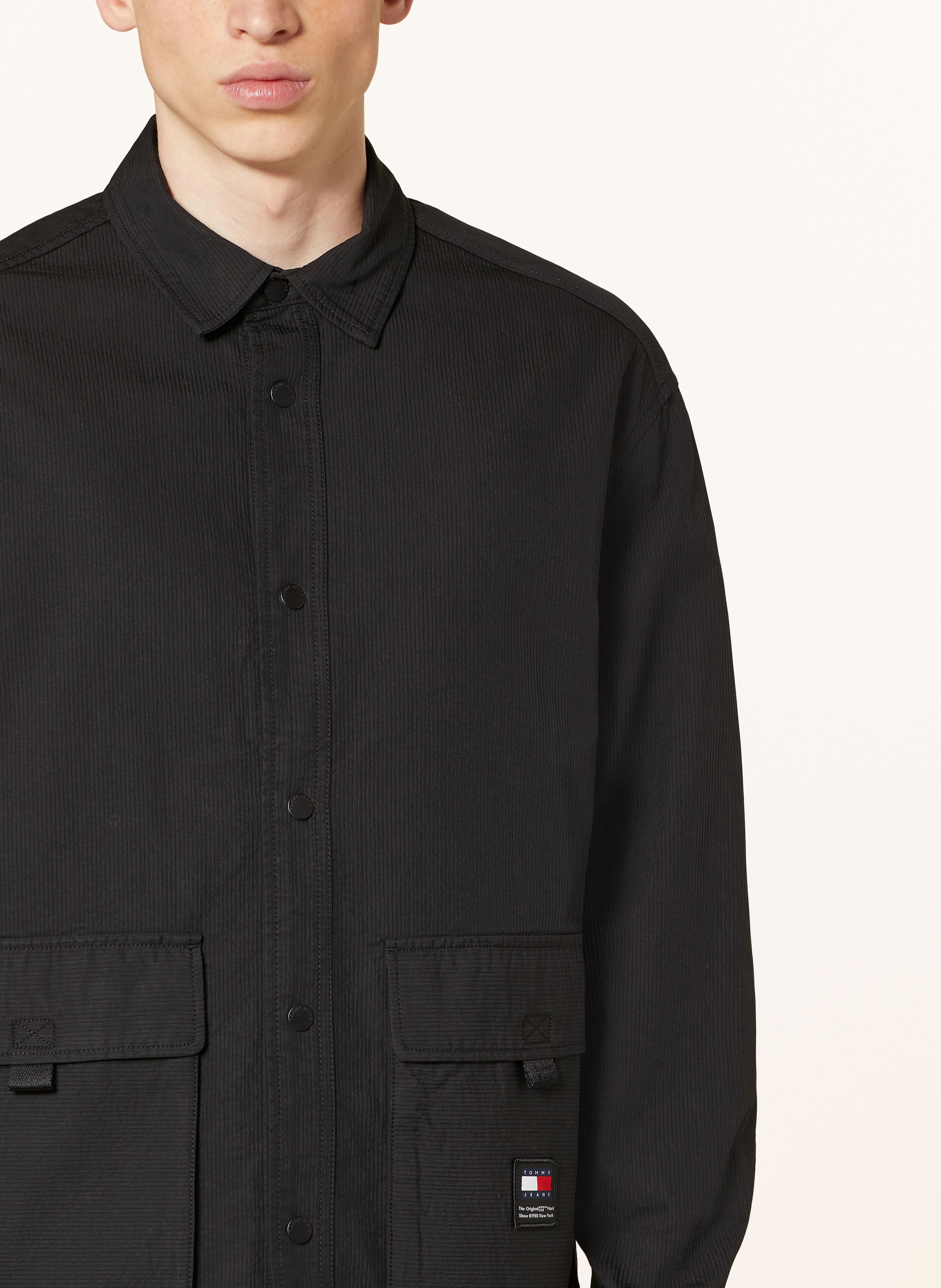Thumbnail - Tommy Jeans Overshirt schwarz