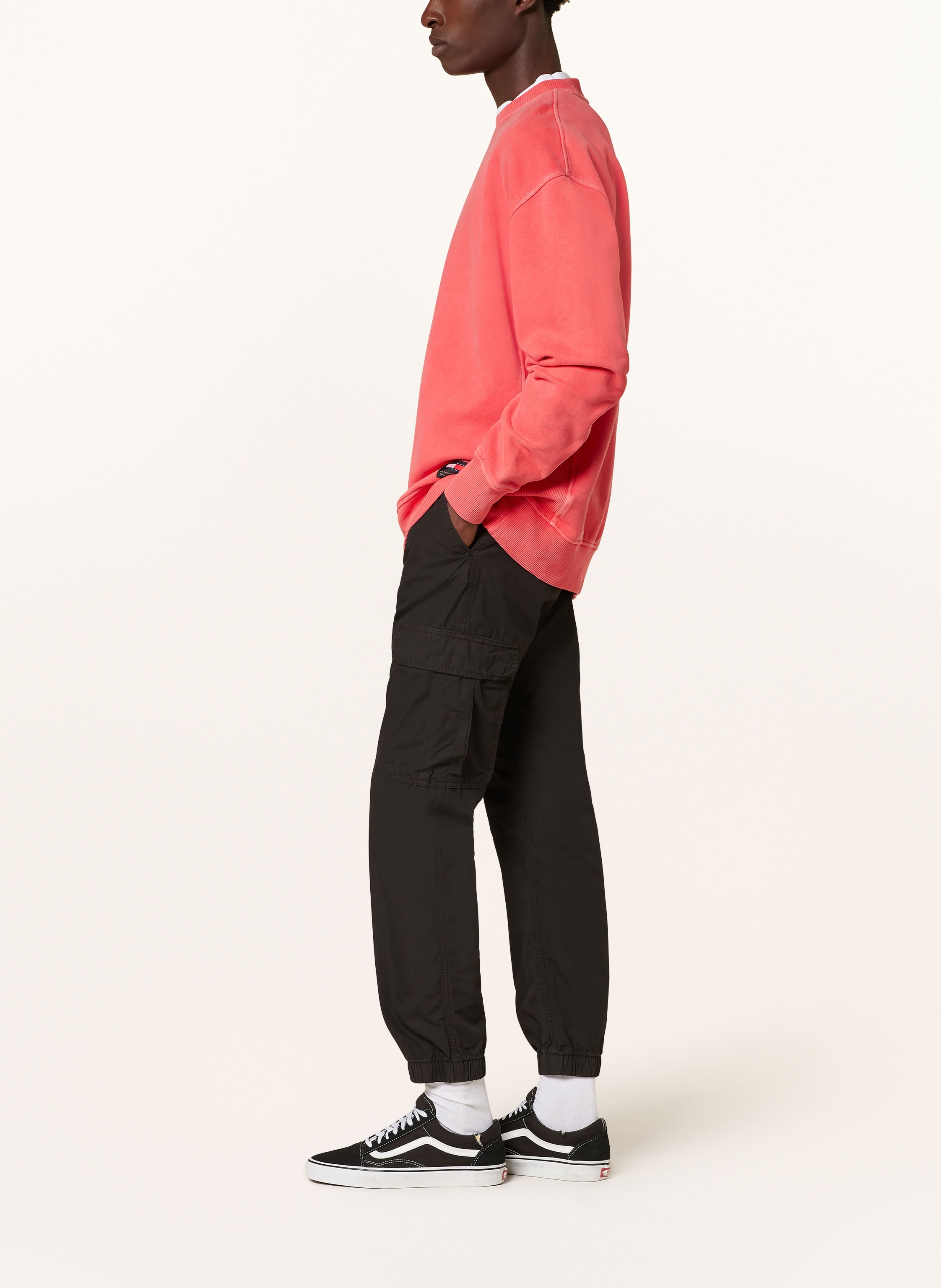 Thumbnail - Tommy Jeans Cargohose Ethan Relaxed Fit schwarz