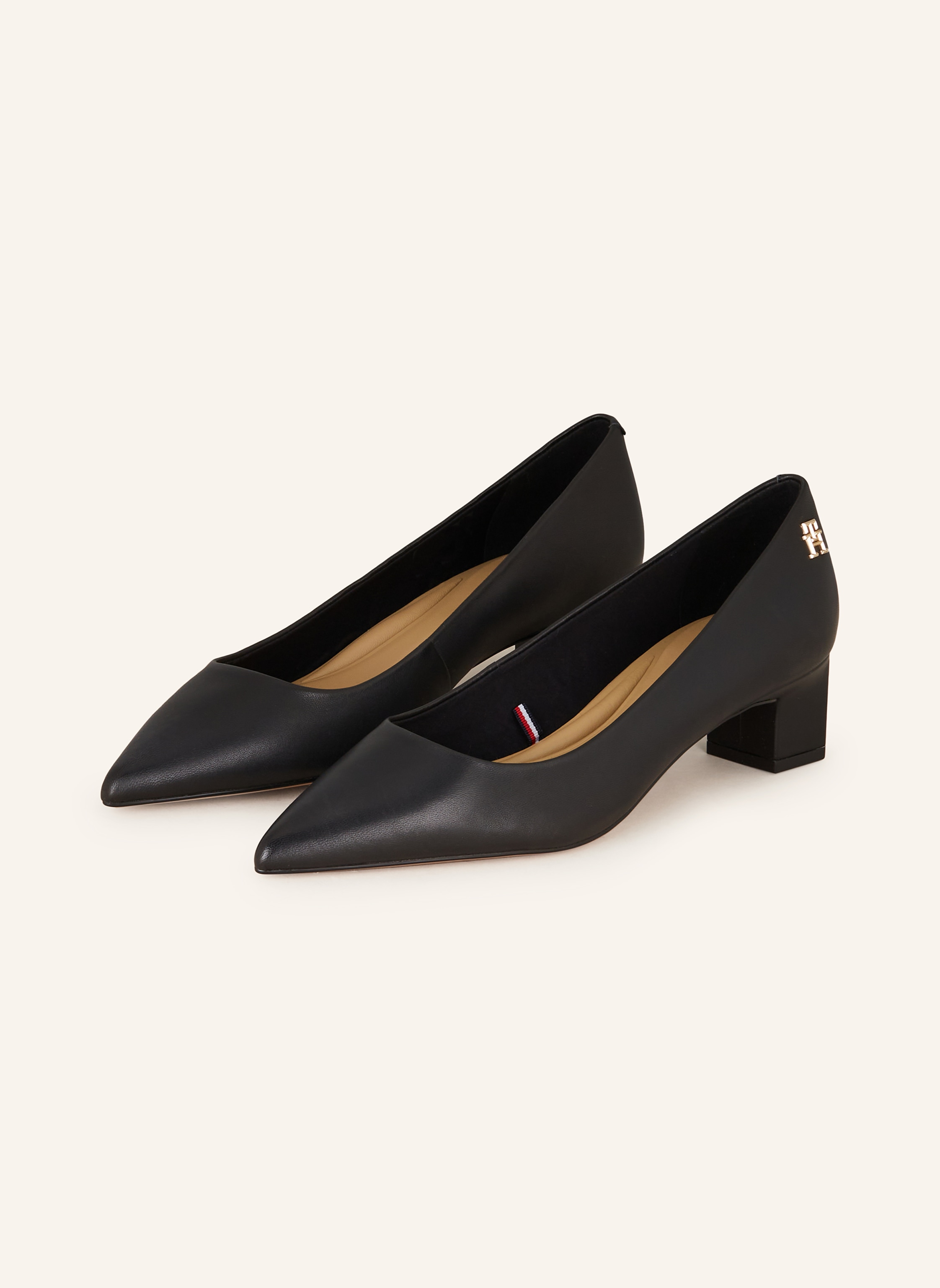 TOMMY HILFIGER Pumps in schwarz