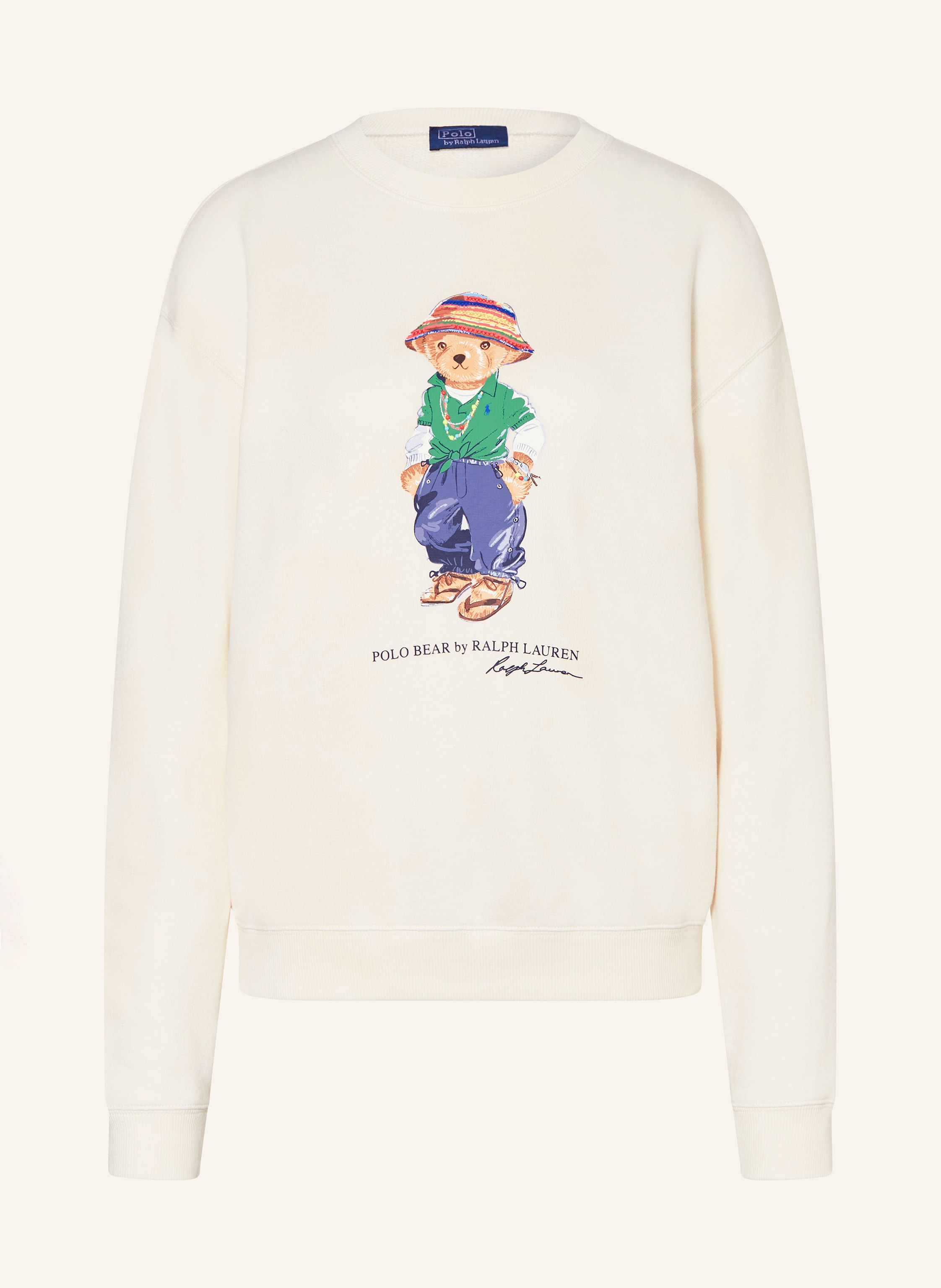 POLO RALPH LAUREN Sweatshirt in cream