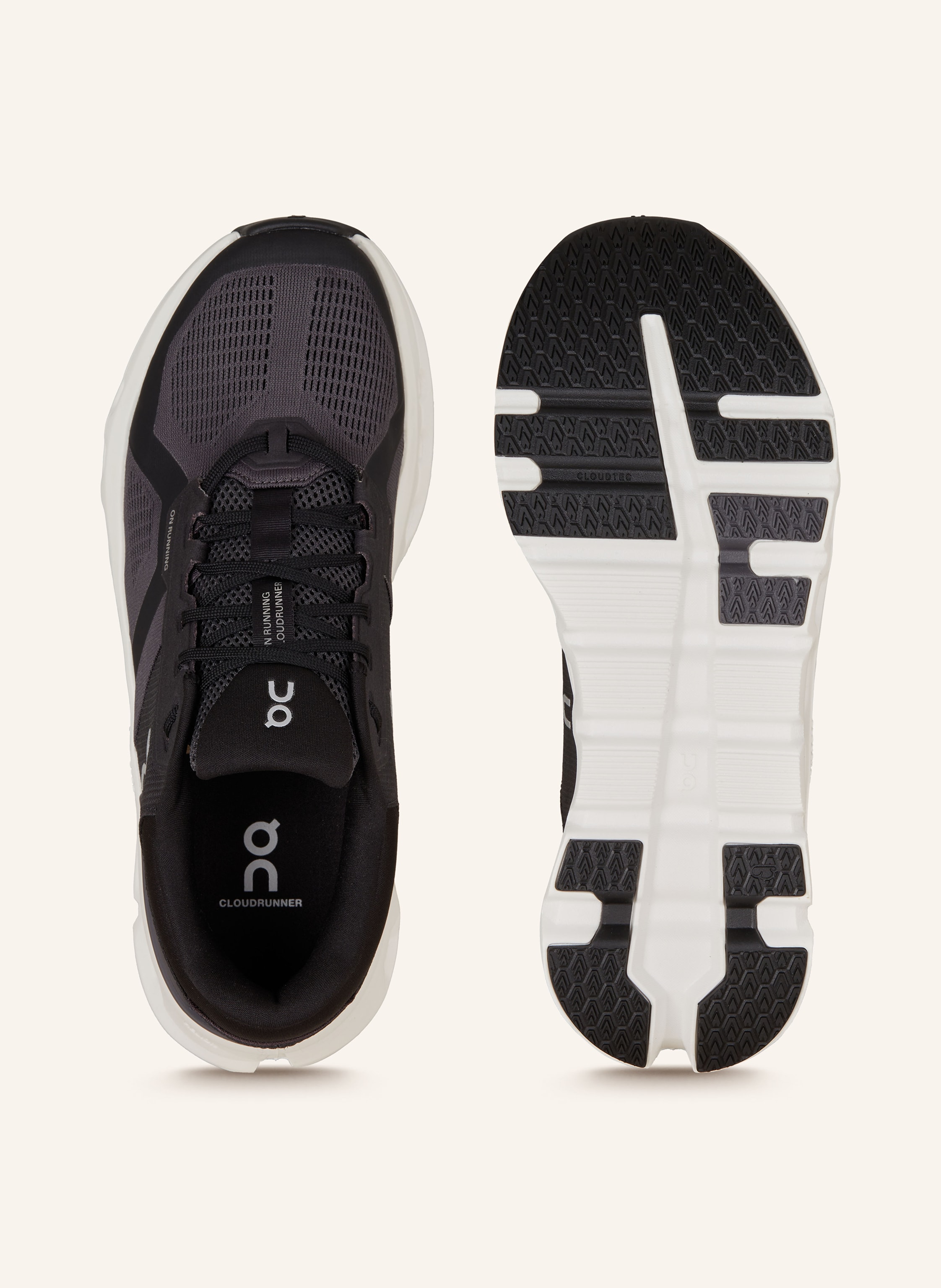 Thumbnail - On Laufschuhe Cloudrunner 2 schwarz