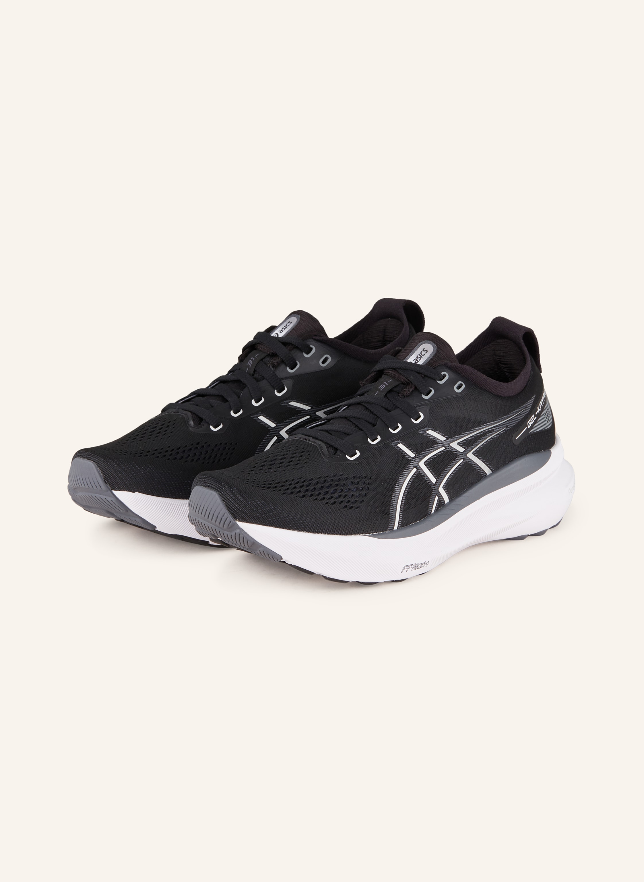 ASICS Laufschuhe GEL KAYANO 31 in schwarz weiss
