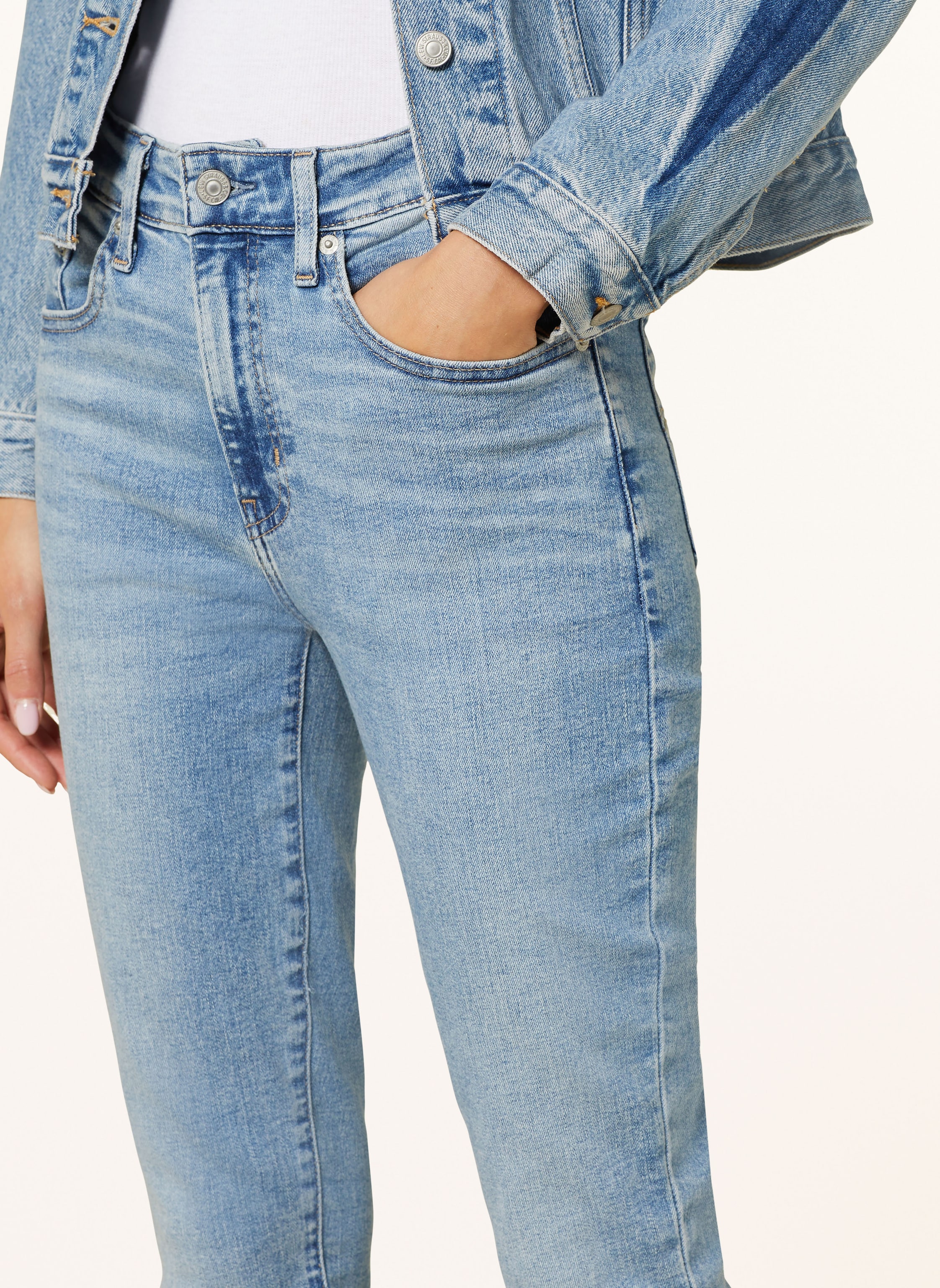 Thumbnail - Levi's® Skinny Jeans 721 High Rise Skinny blau