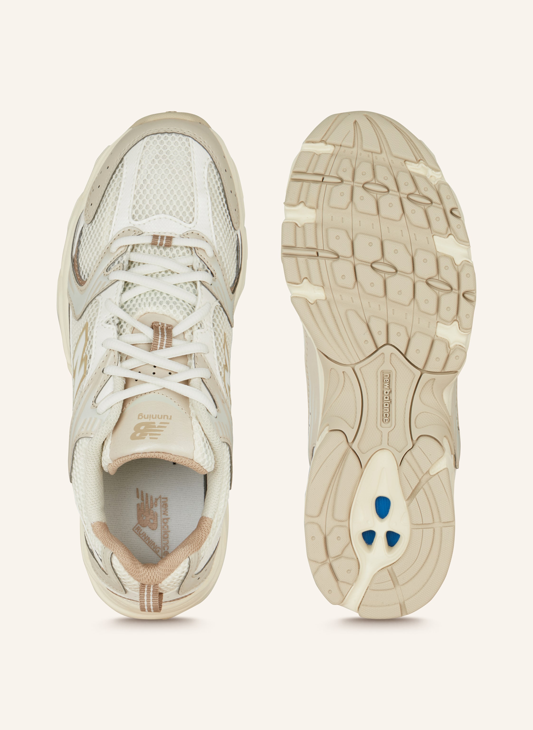 Thumbnail - New Balance Sneaker mr530 beige