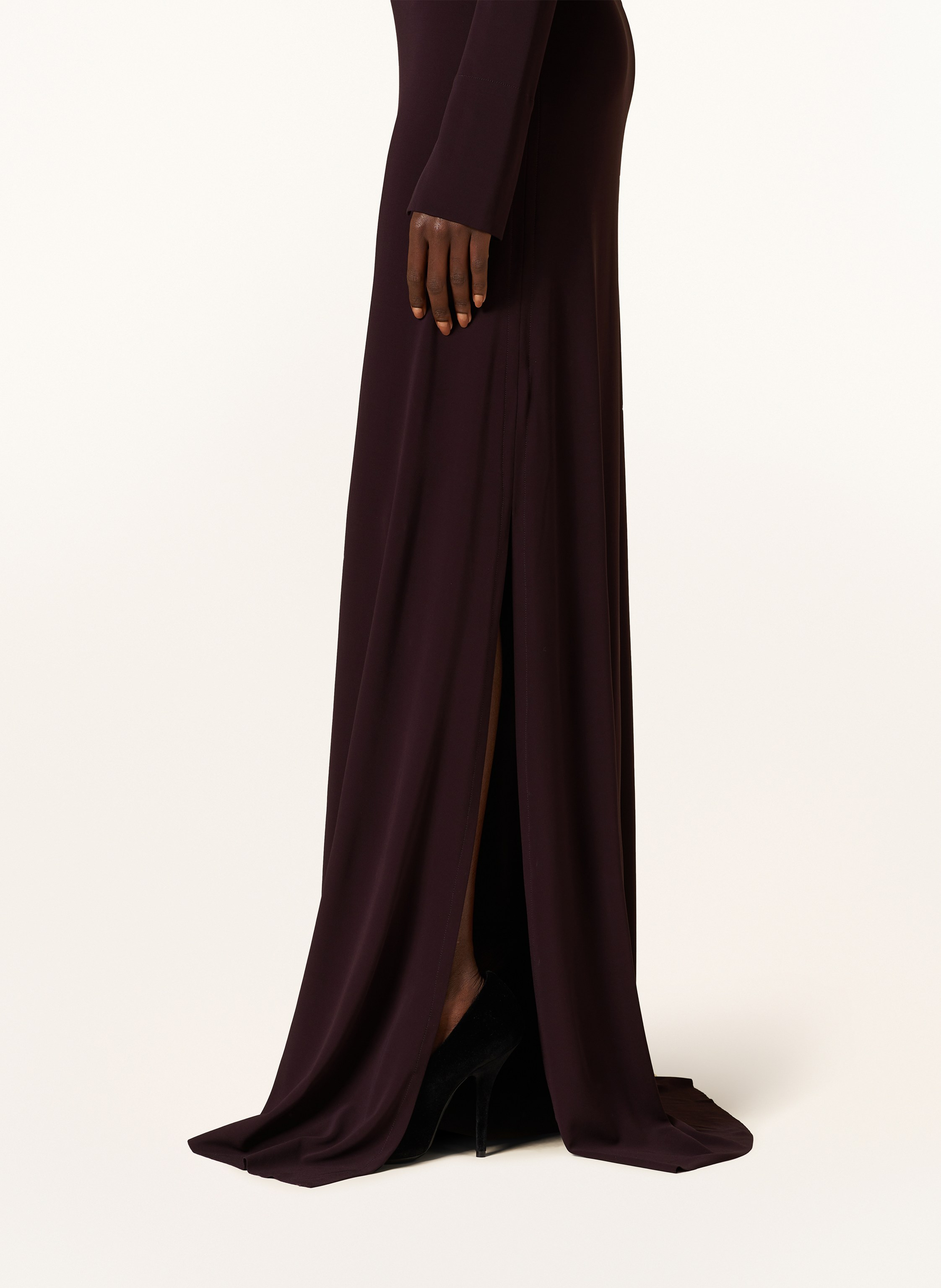 Thumbnail - Victoria Beckham Abendkleid Mit Cut-Outs braun