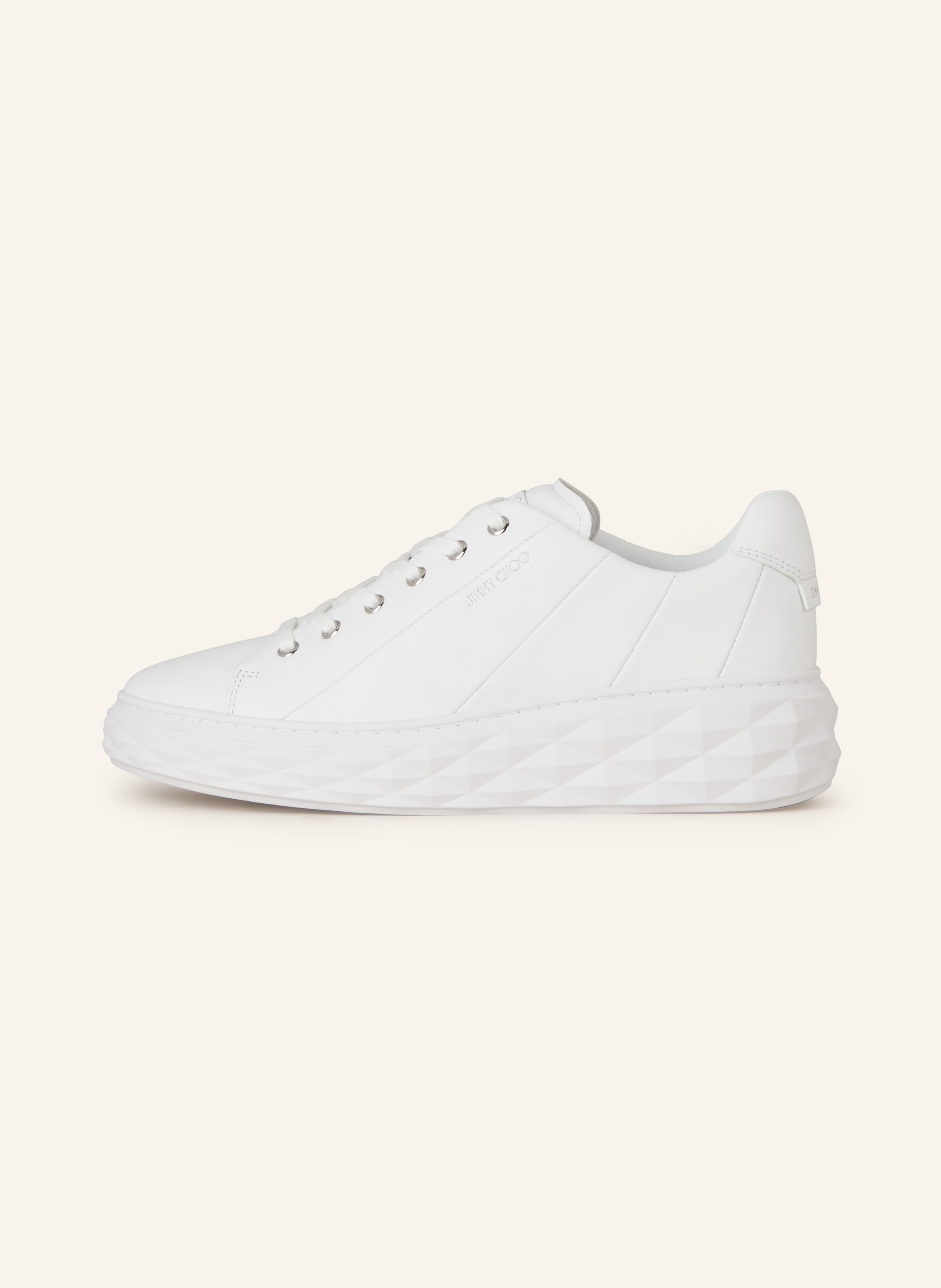 Thumbnail - Jimmy Choo Sneaker Diamond Light weiss