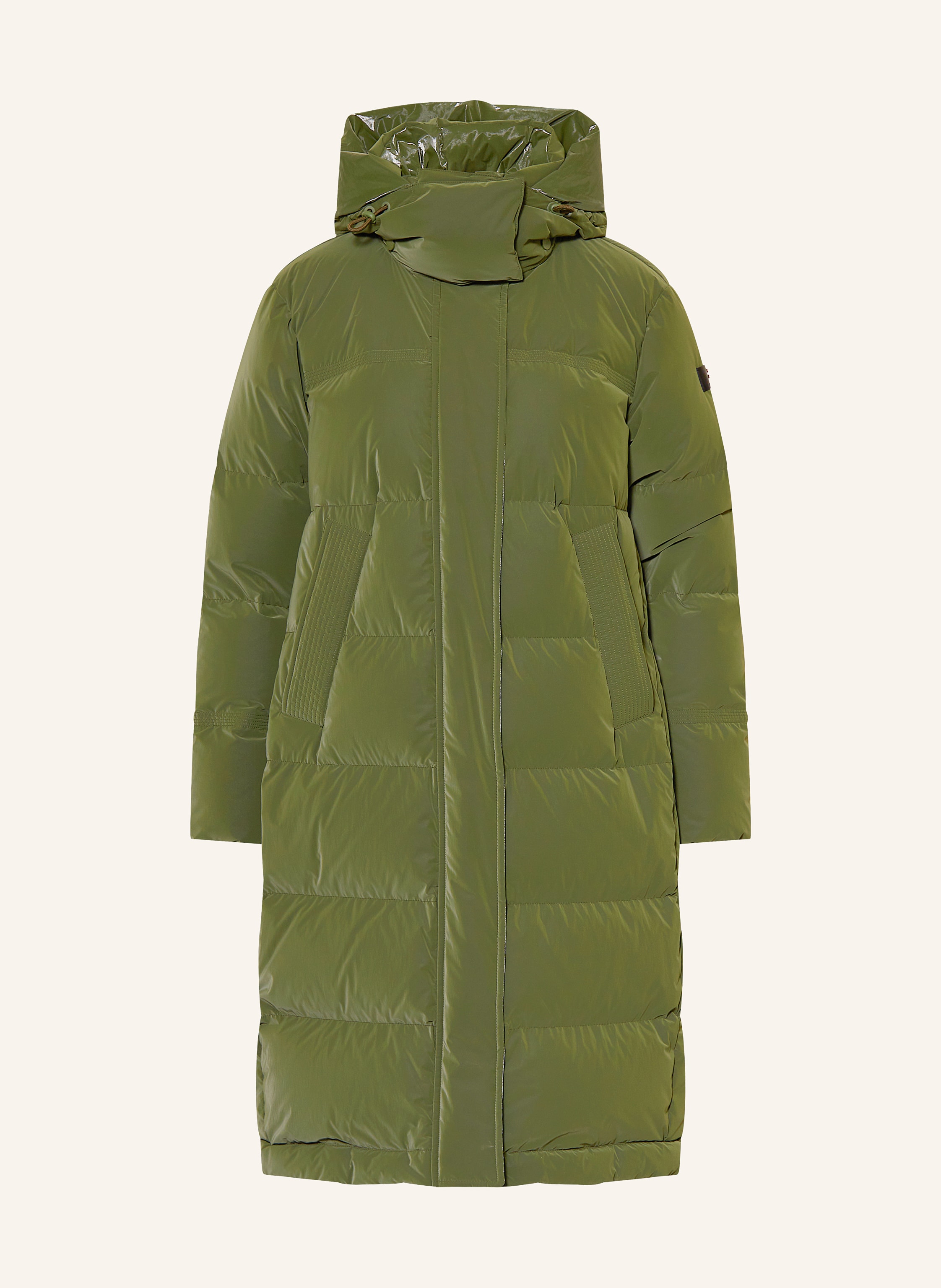 ダウンジャケット・コート PEUTEREY Women Outer PROXIE MQE 690 VERDE GREEN PEUTEREY Down coat BRANLY in green