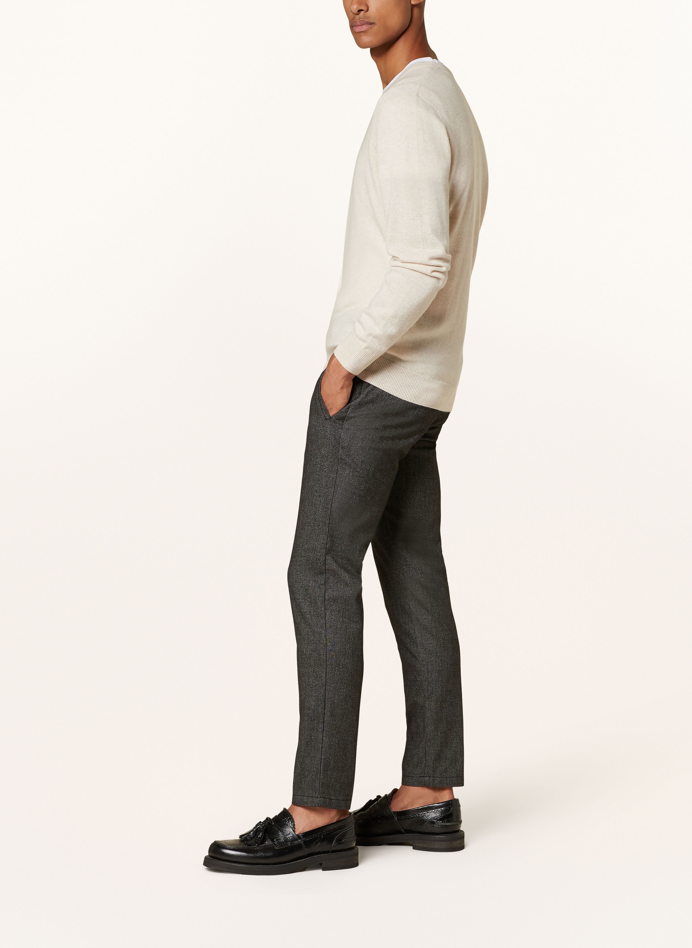 Thumbnail - Strokesman's Chino Extra Slim Fit grau