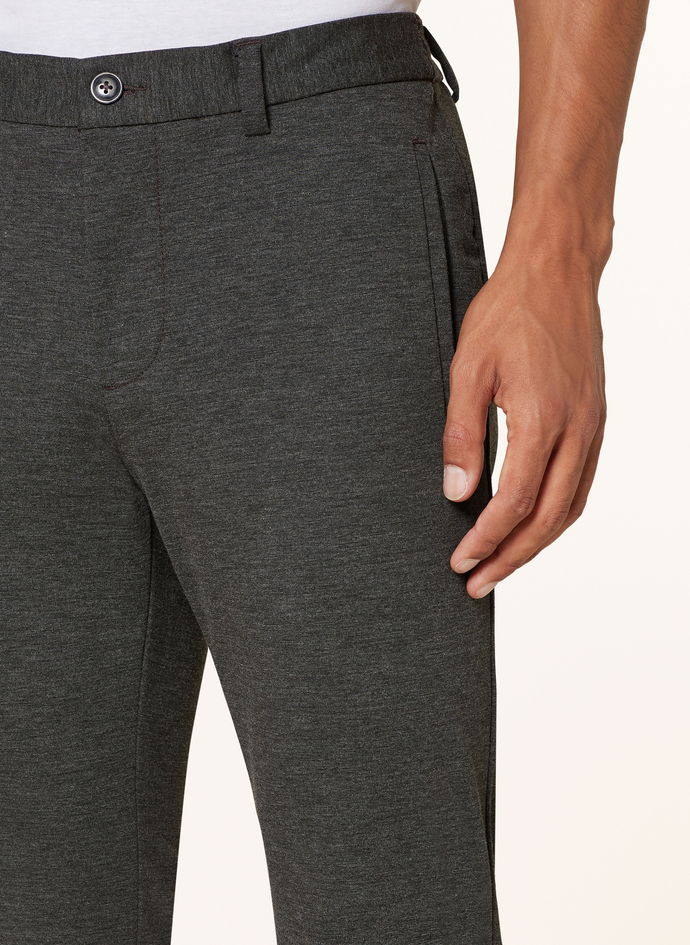 Thumbnail - Strokesman's Chino Extra Slim Fit grau