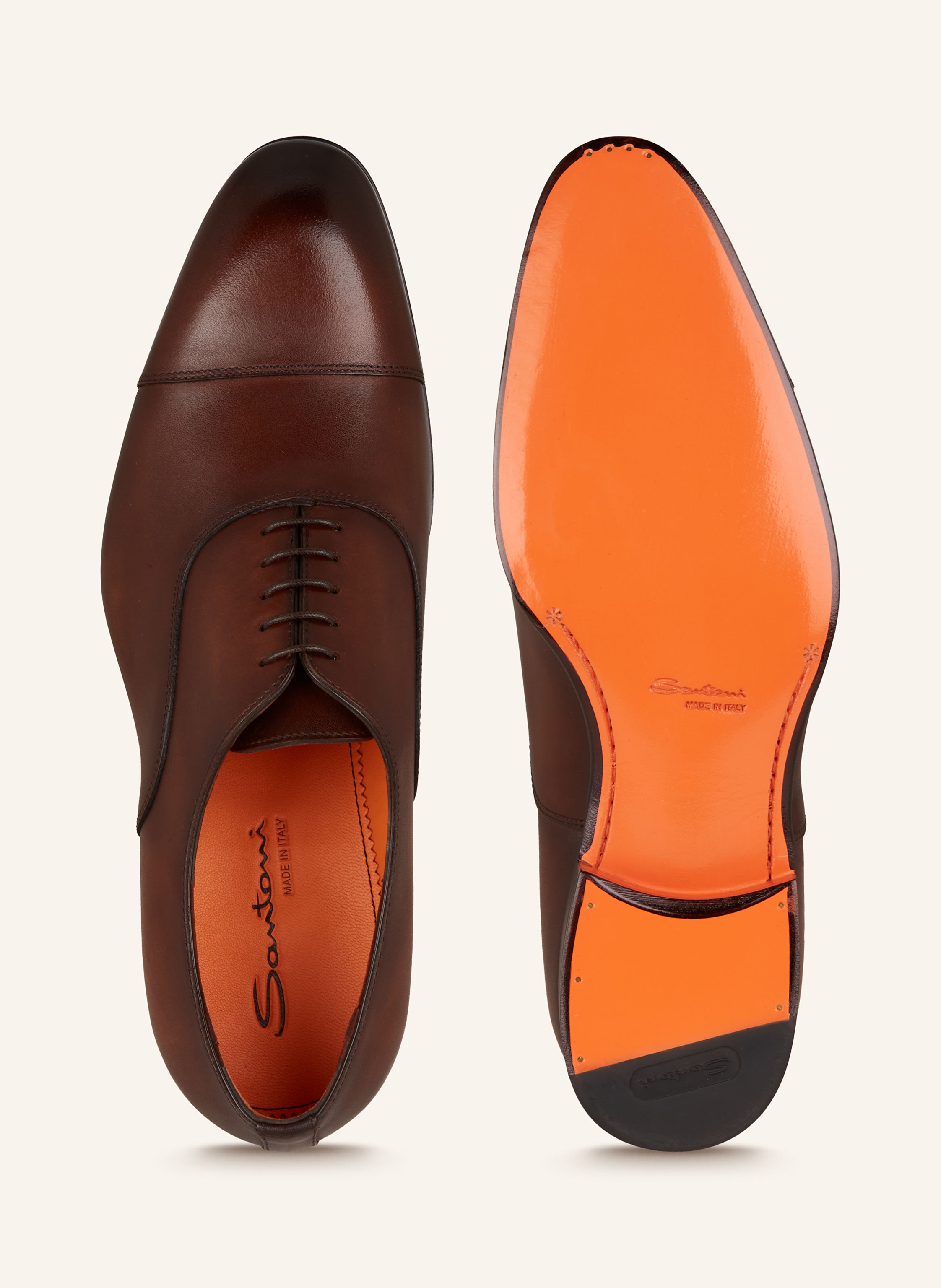 Thumbnail - Santoni Schnürer Racer braun